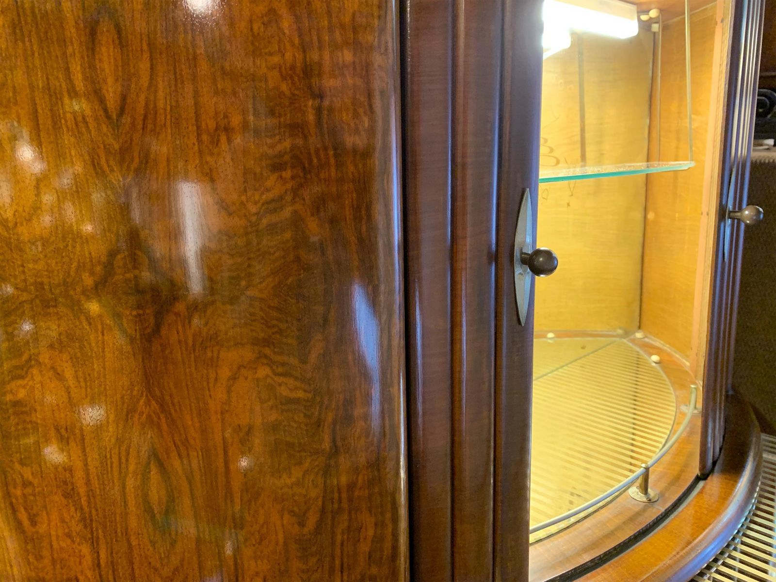 Art Deco Dry Bar Cabinet, Circa 1930's photo buy