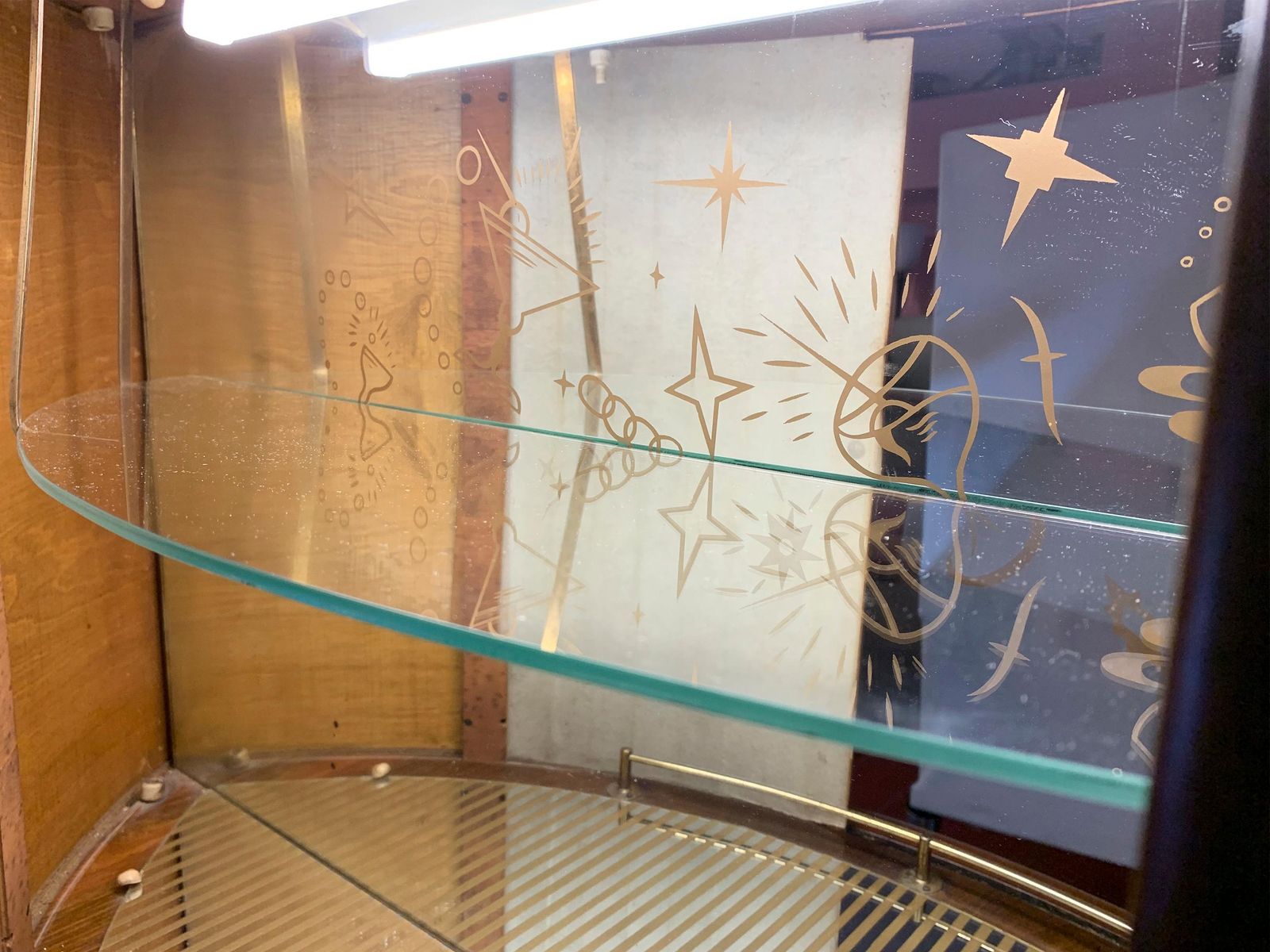 photo vinterior Art Deco Dry Bar Cabinet, Circa 1930's