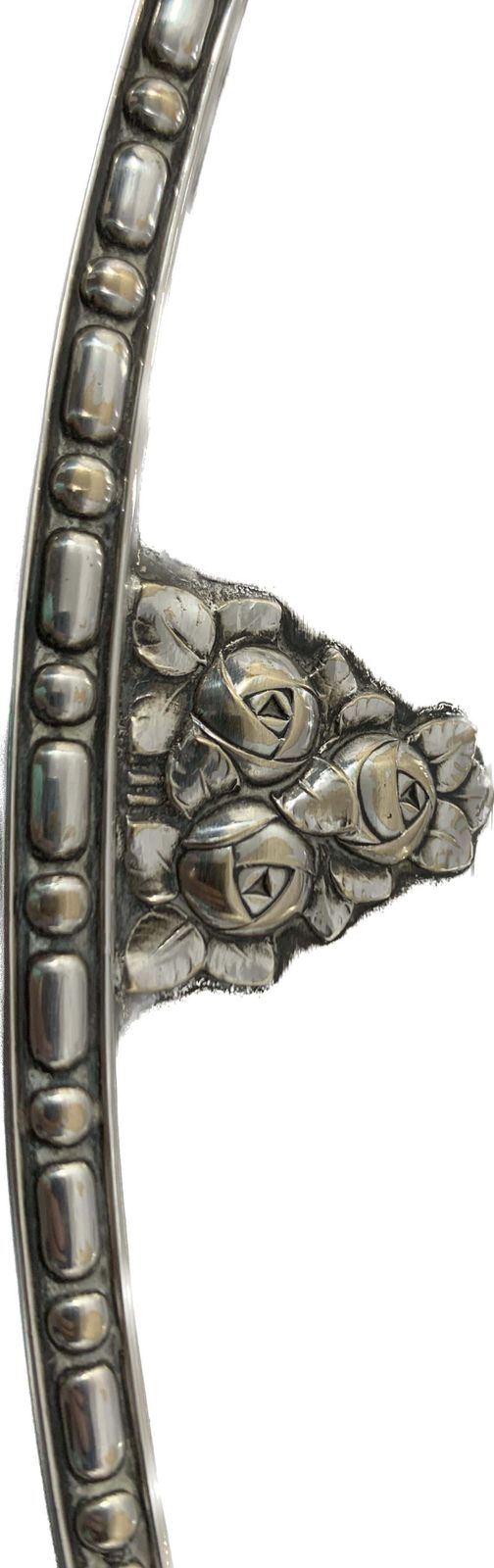 Mid 20th Century Silver Plated Vase Stamped By Roux Marquiand photo furniture