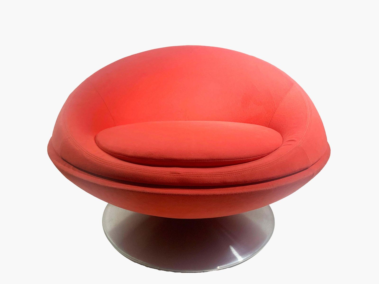 123 Lounge Red Chair Designed By Victor Boeda For Steiner Paris photo for sale