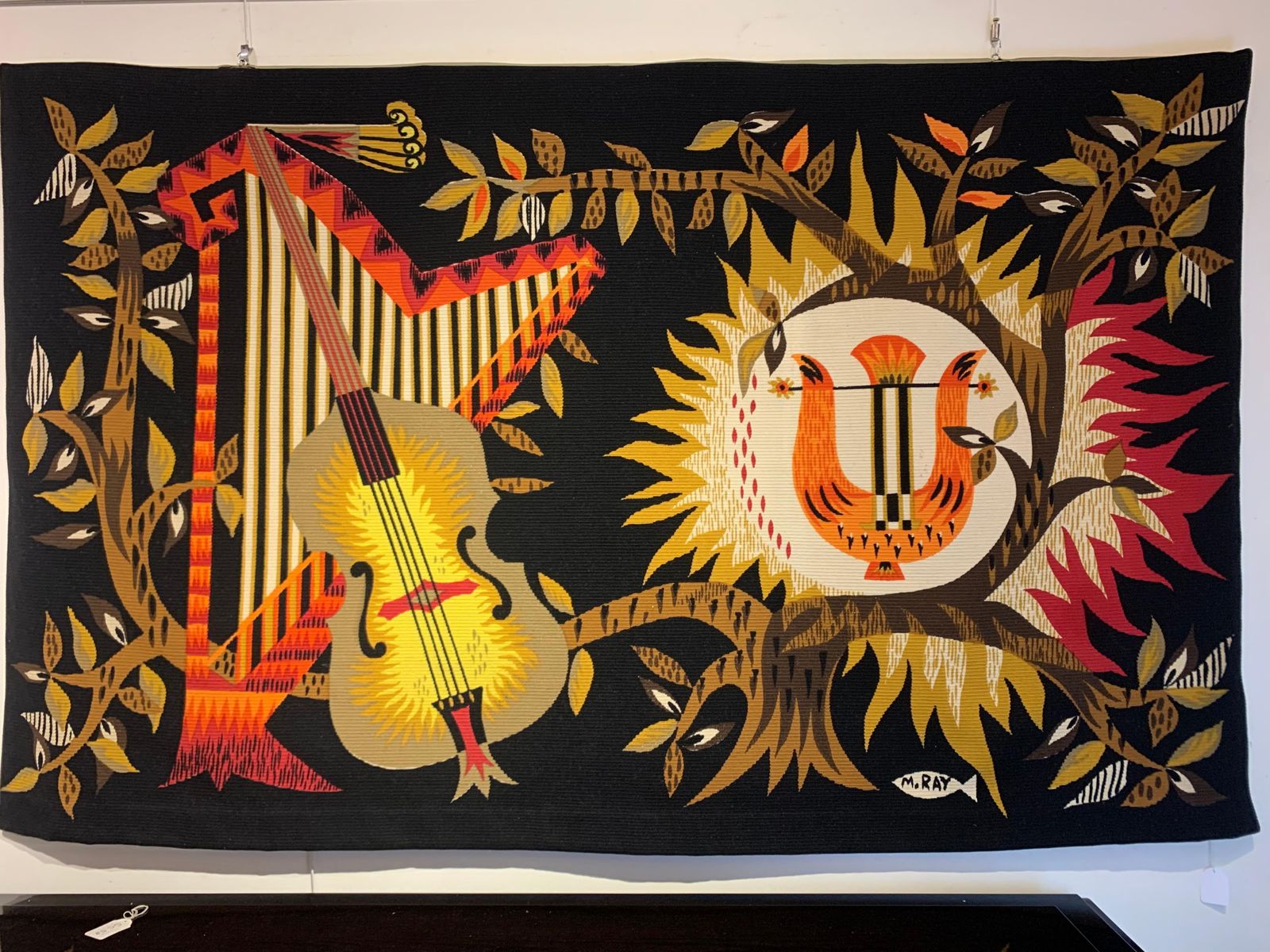 Alba Tapestry Signed M.Ray, By Michele Ray Manufactured By Aubusson photo for sale