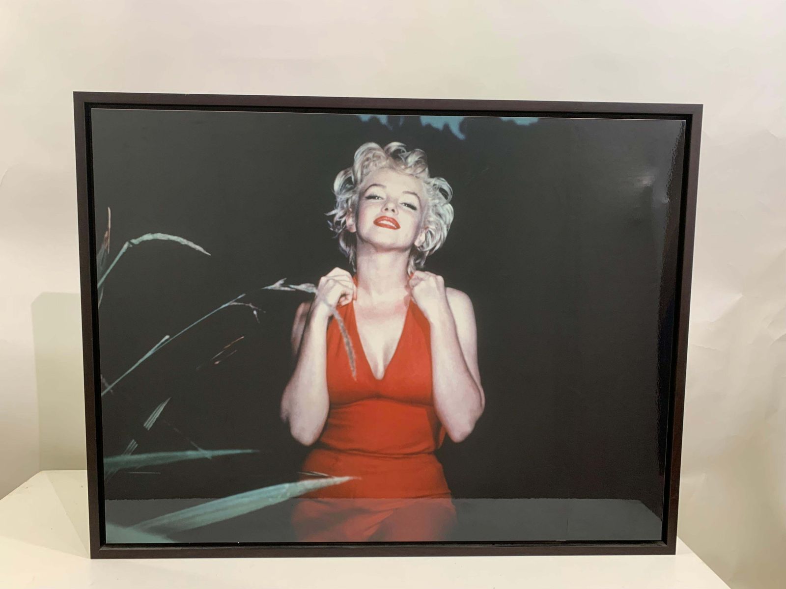 Marilyn Monroe Framed Print By Baron With Lumas   Certificate Of Authenticity photo furniture