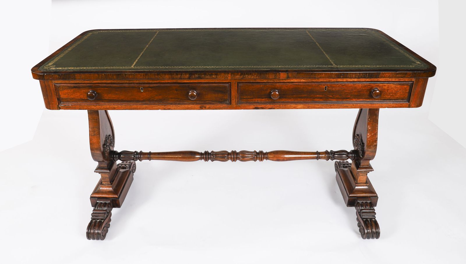 Regency Gonçalo Alves Library Writing Desk C1820 19th C photo furniture