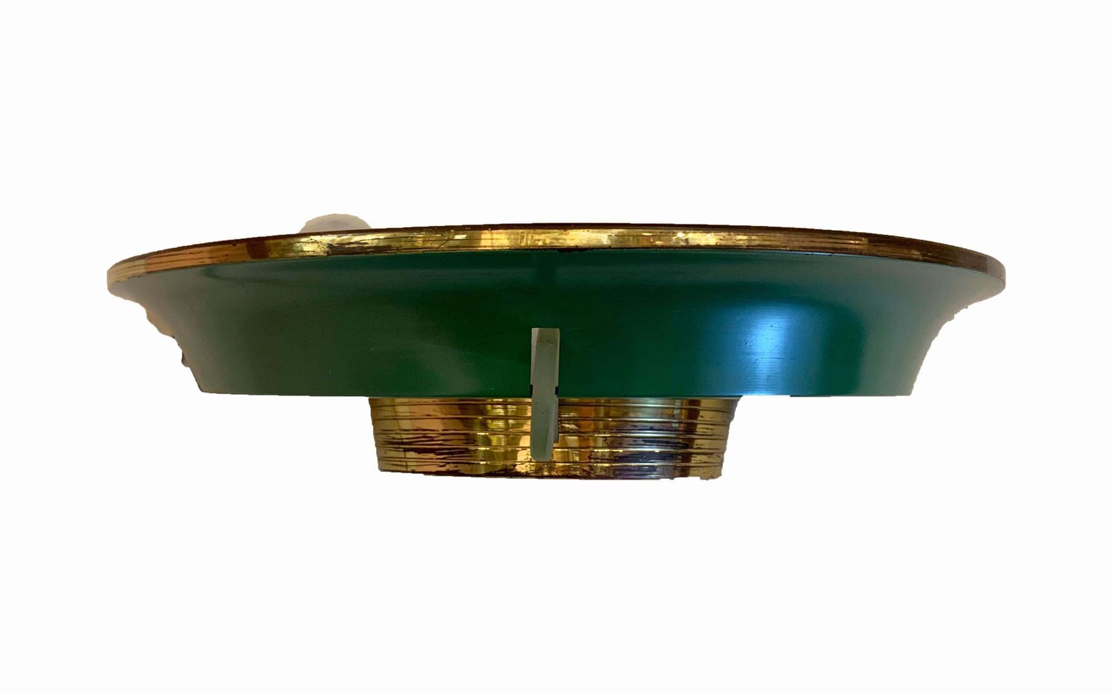 Mid20th Century Art Deco Oval Chandelier With 2 Sconces La Brocante D' Alexandra photo for sale