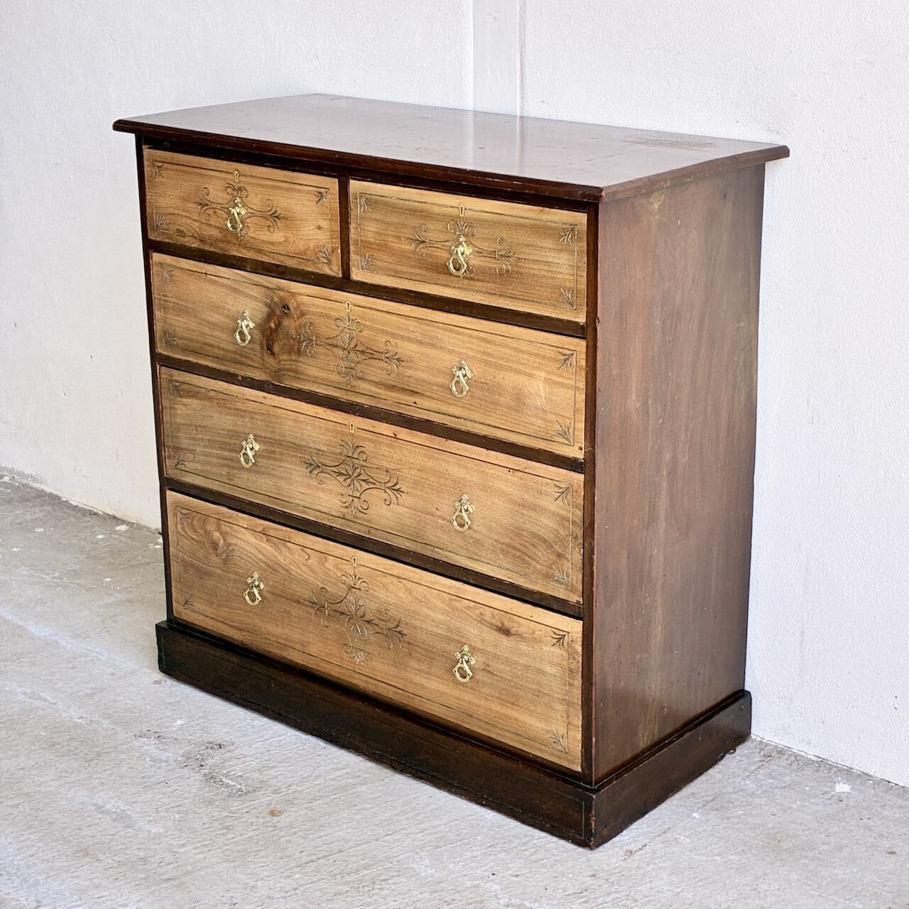 Arts And Crafts Chest Of Drawers photo for sale