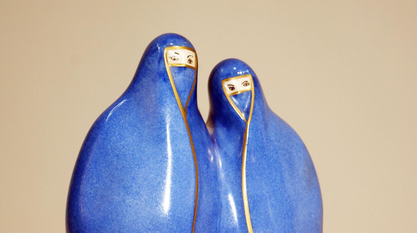 Pair Of French Art Deco Porcelain Figural Lamp Signed Limoges photo Lighting