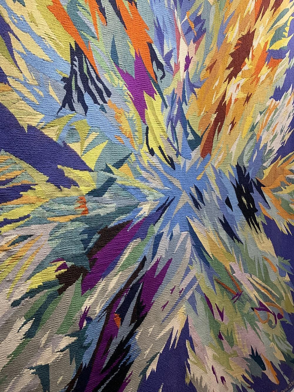 Superb Mid Century Tapestry From The House Of Chaudoir By Van Noten photo for sale
