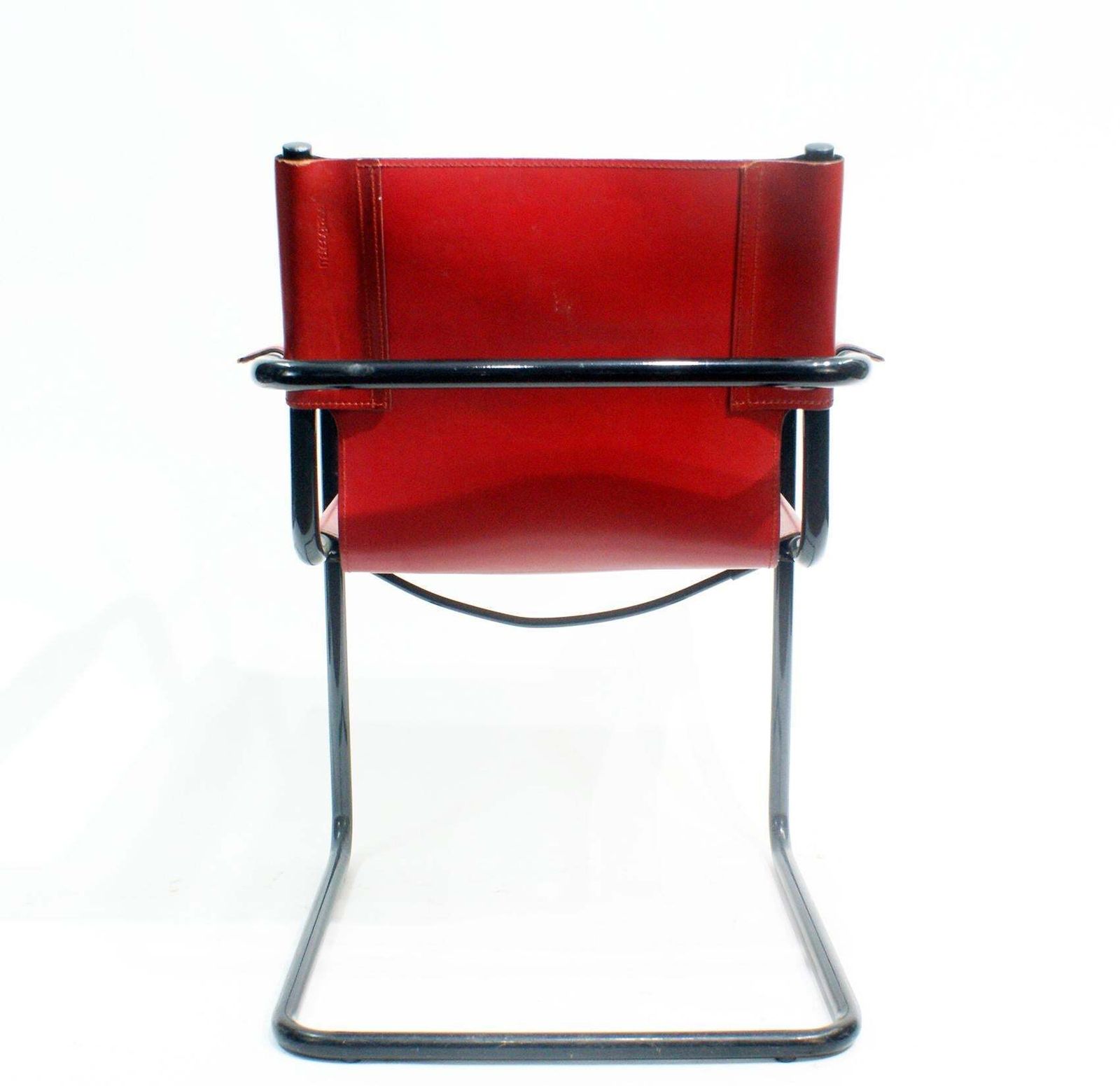 Pair Of Cantilever Visitor Side Chairs, Signed Matteo Grassi, Italy, 1970s photo 5887.0