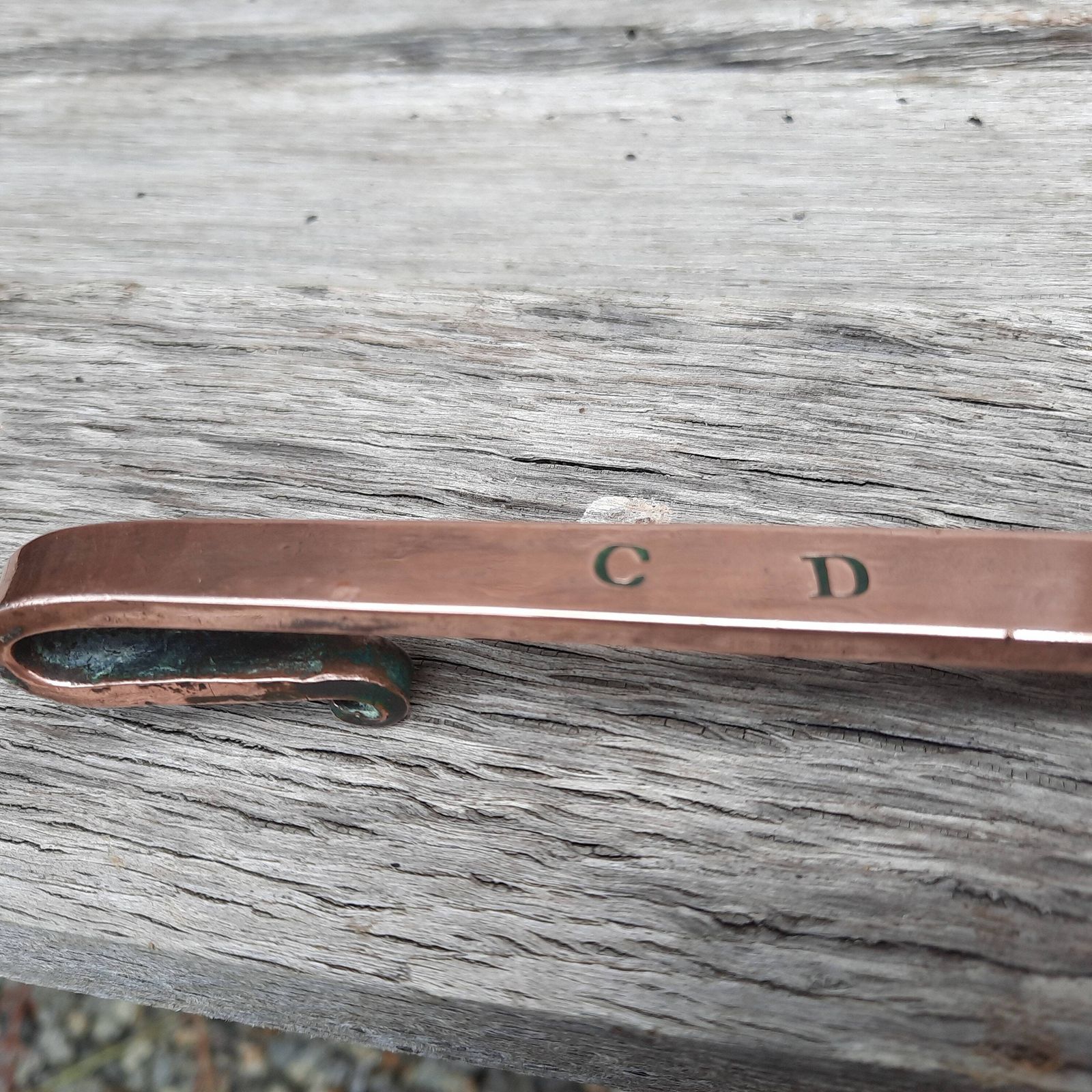 photo furniture Antique French Copper Jam Pan Skimmer Ladle: Chateau Kitchen Utensil