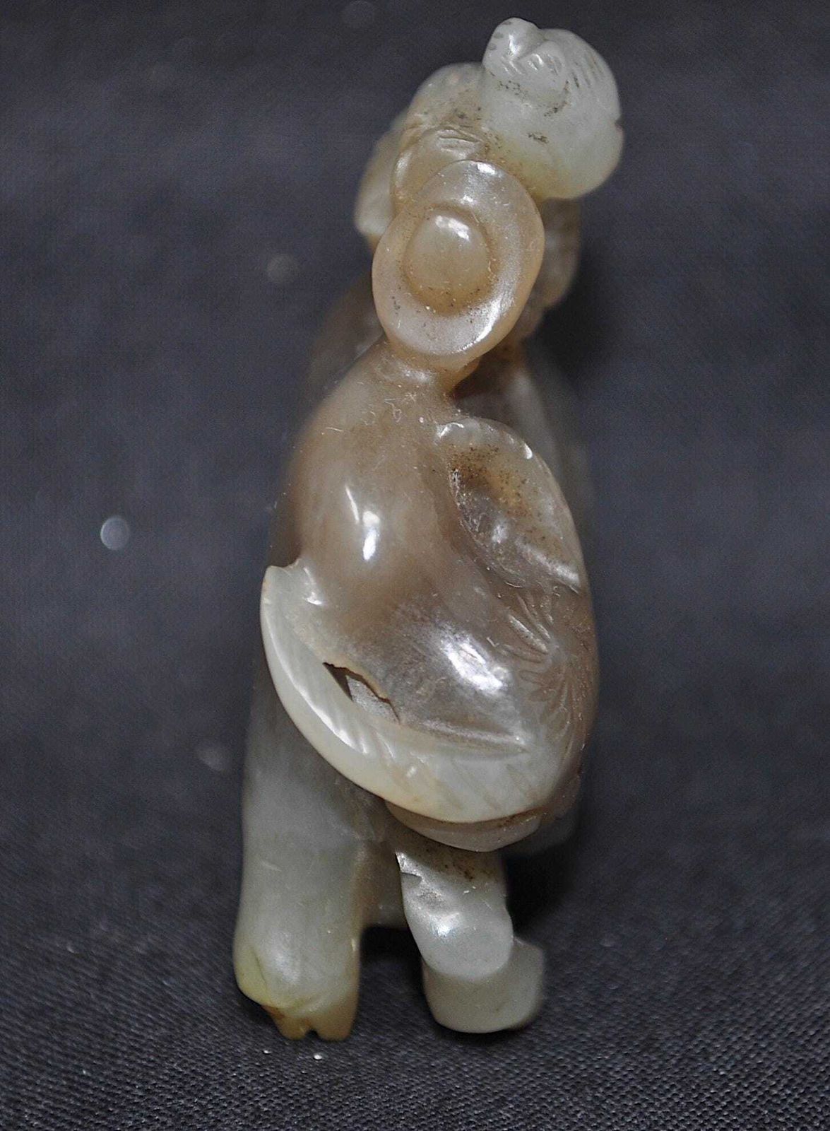 Jade Carving Buffalo And Boy, Chinese Jade photo Art