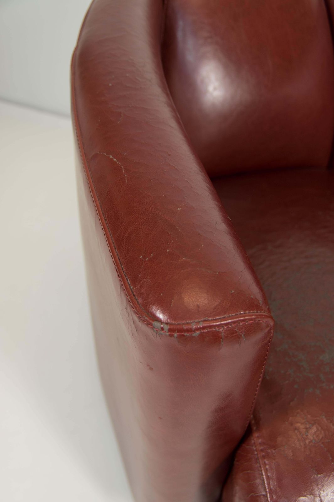 photo for sale Art Deco Aviator Club Armchair, 2000s
