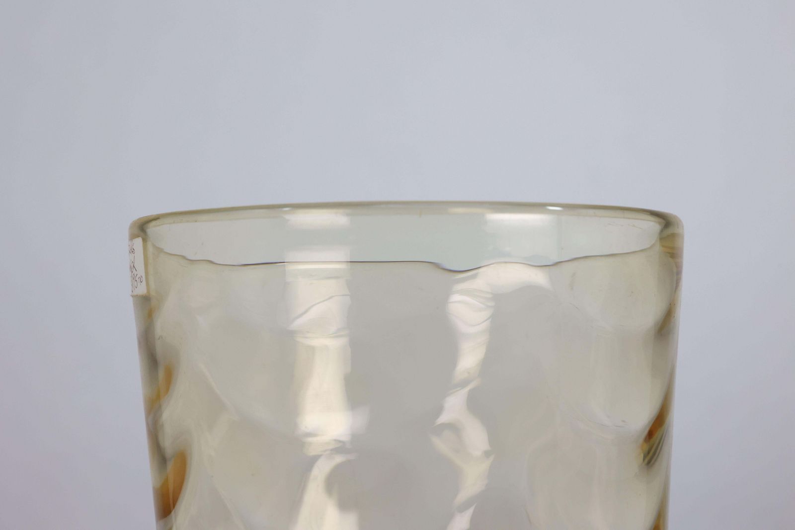 Barnaby Marriott Powell. A Large Mid Century Coloured Glass Vase photo vinterior
