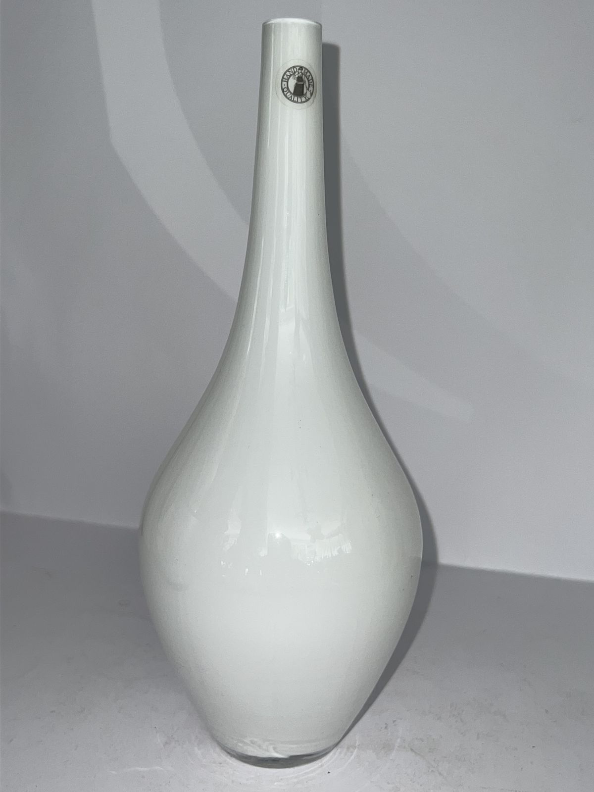 Ikea “Salong” White Tall Vase By Johanna Jelinek – Modernist Scandinavian Design photo furniture