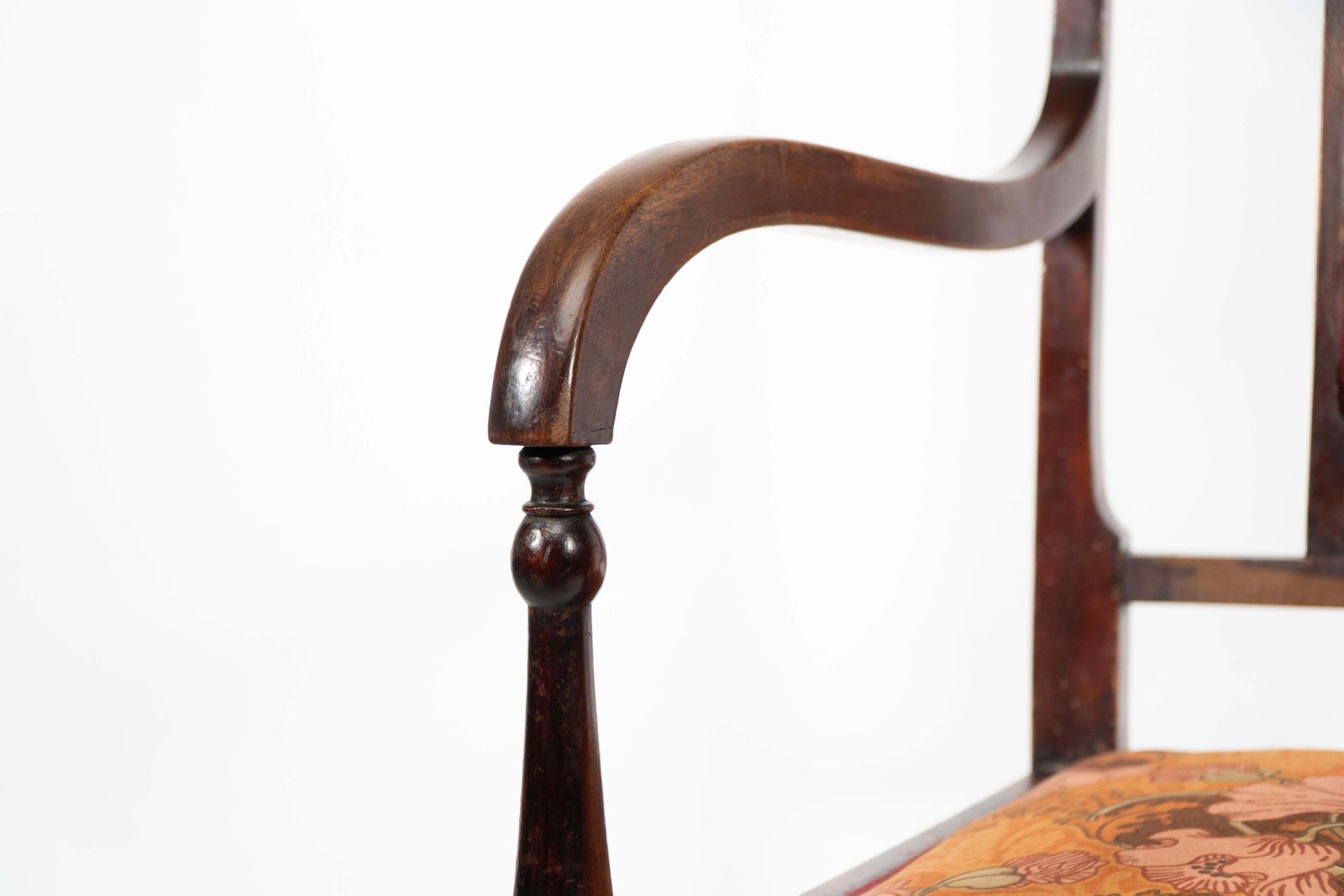Furniture George Walton For John Rowntree's Cafe. An Arts And Crafts Walnut Armchair photo