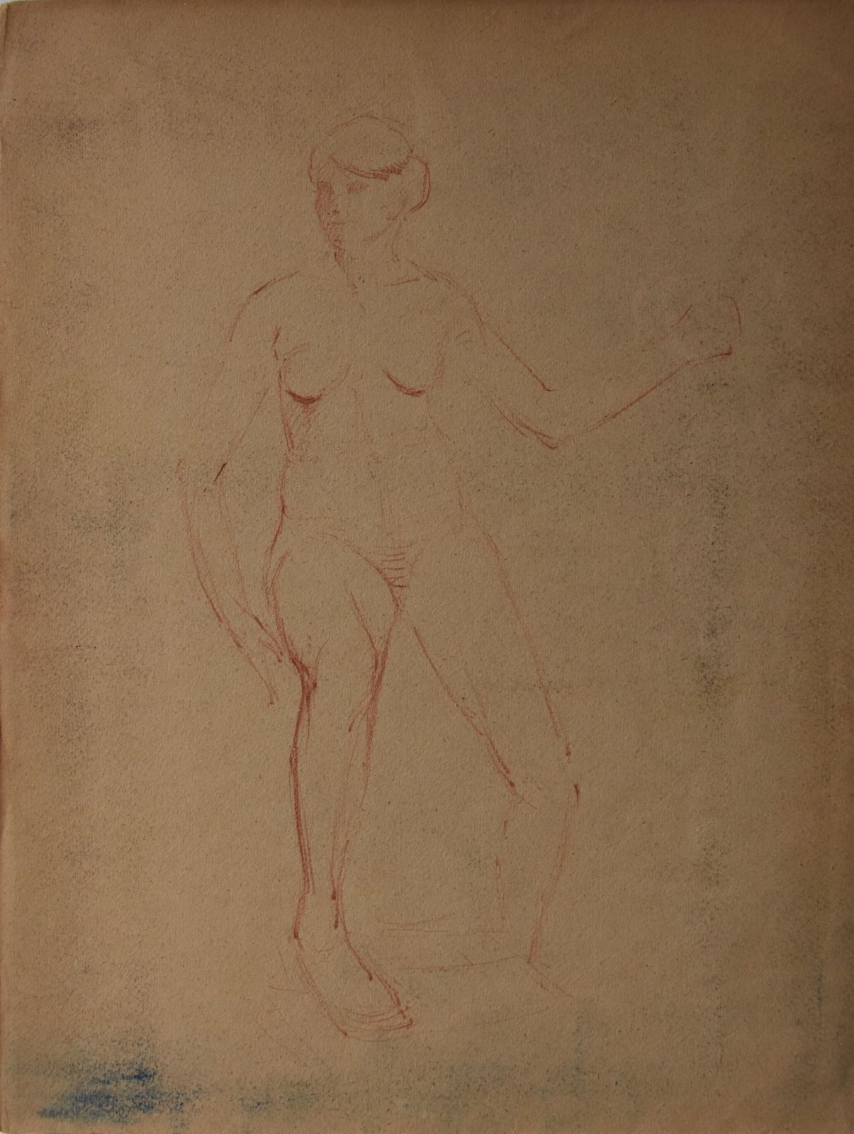 Gaston Guignard, Nude Woman § Reverse Two More Scenes (Circa 1880)