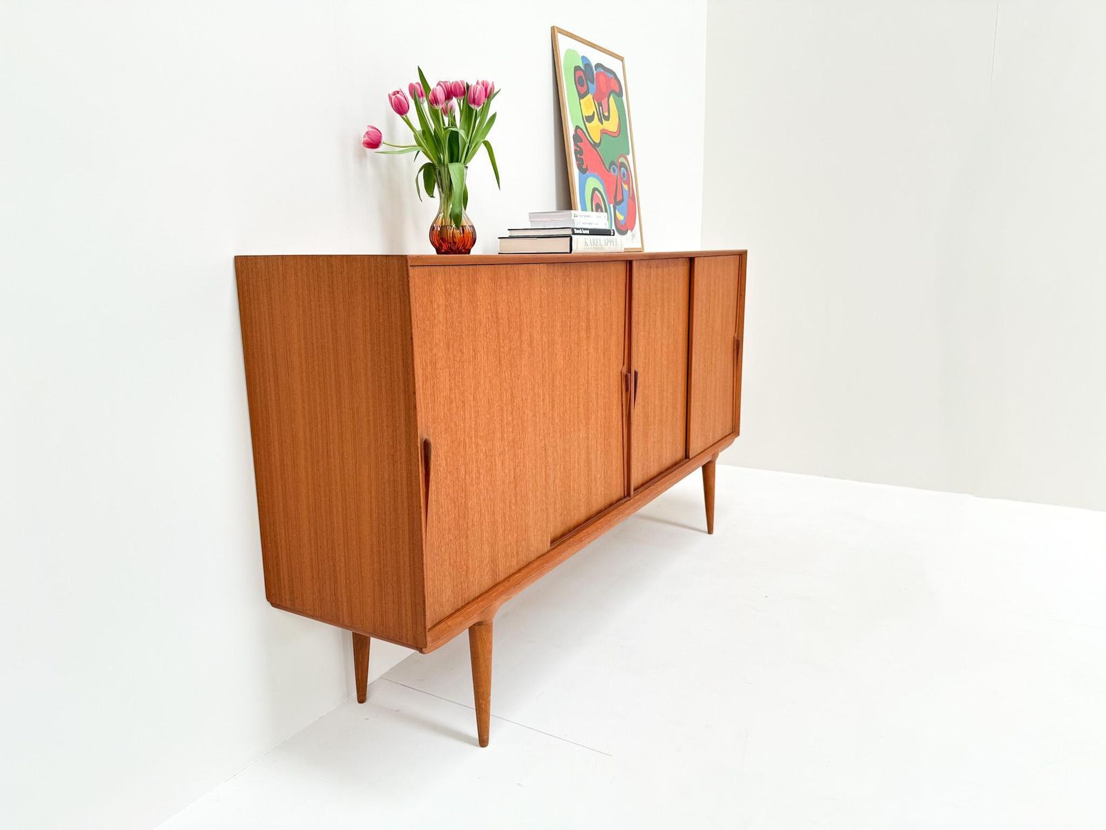 Omann Jun Sideboard Model 19 By Gunni Omann, Denmark, 1960s photo for sale