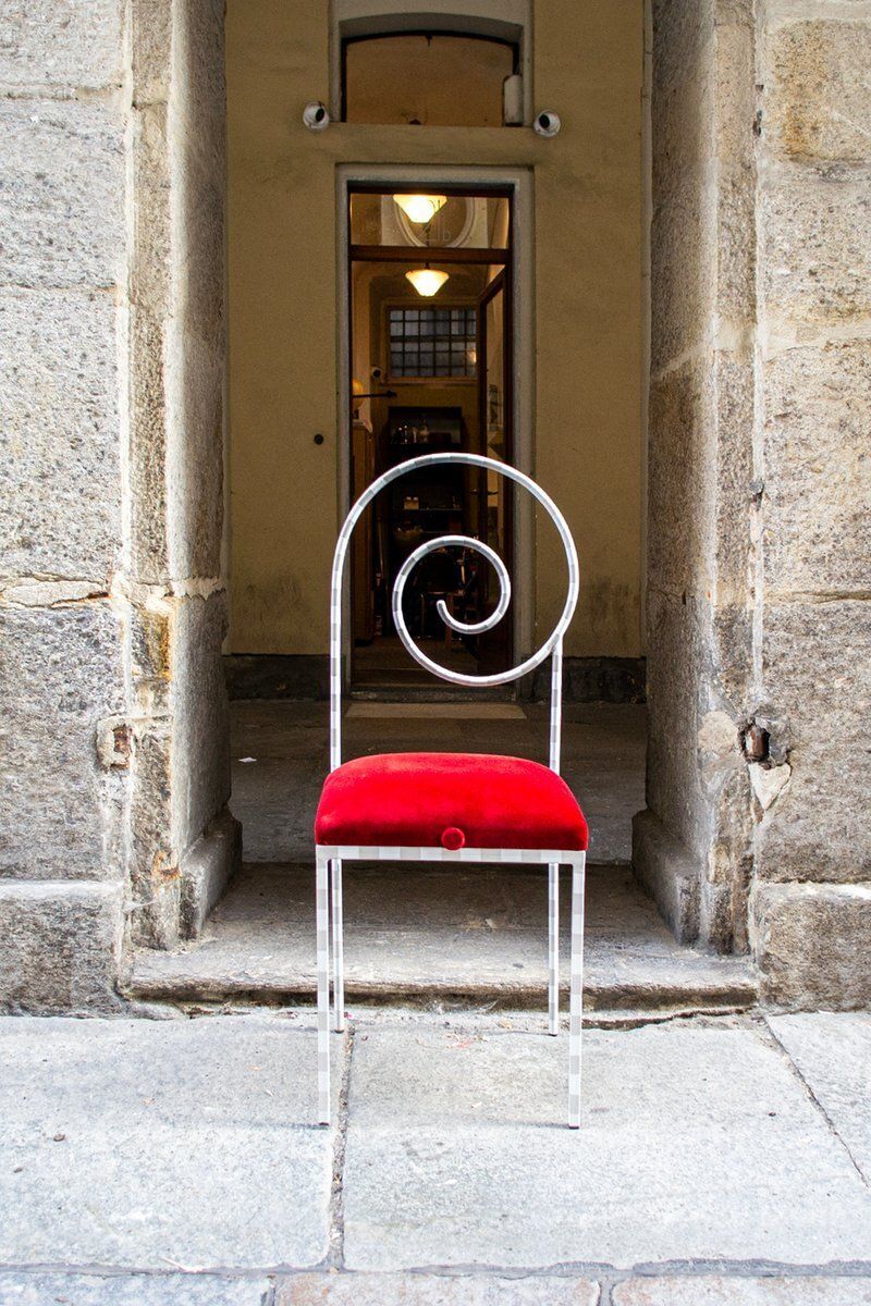 Suspiral Chair Van Luigi Serafini Voor Sawaya & Moroni, 1986 photo furniture