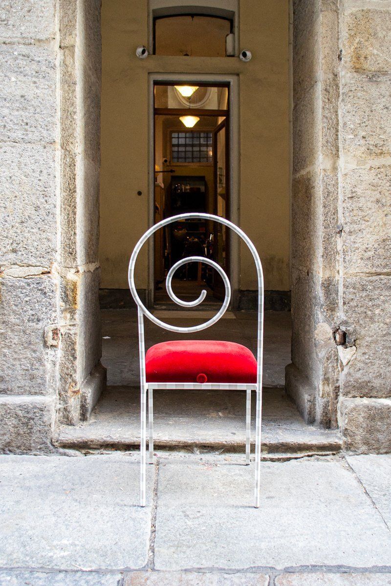 Suspiral Chair By Luigi Serafini For Sawaya & Moroni, 1986 photo Furniture