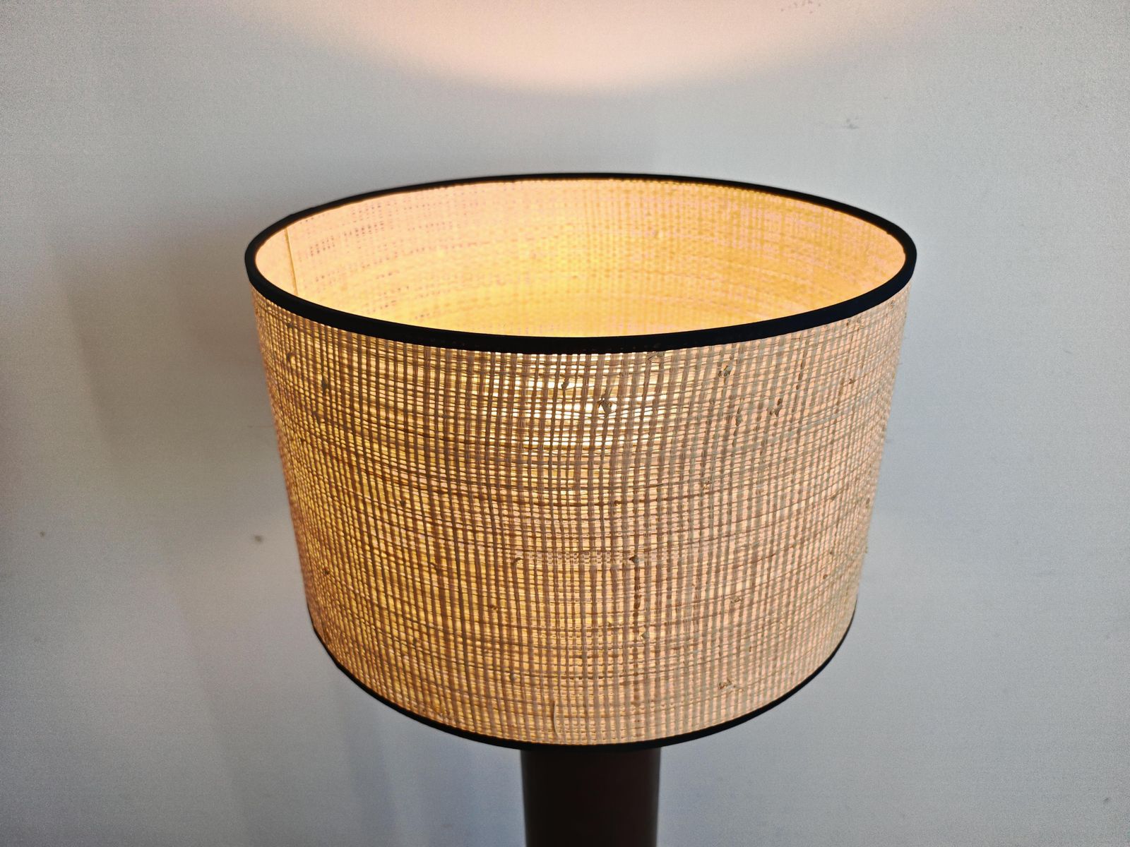 Mid Century Modern Leather Floor Lamp By Nicetin, Yugoslavia 1980s photo furniture