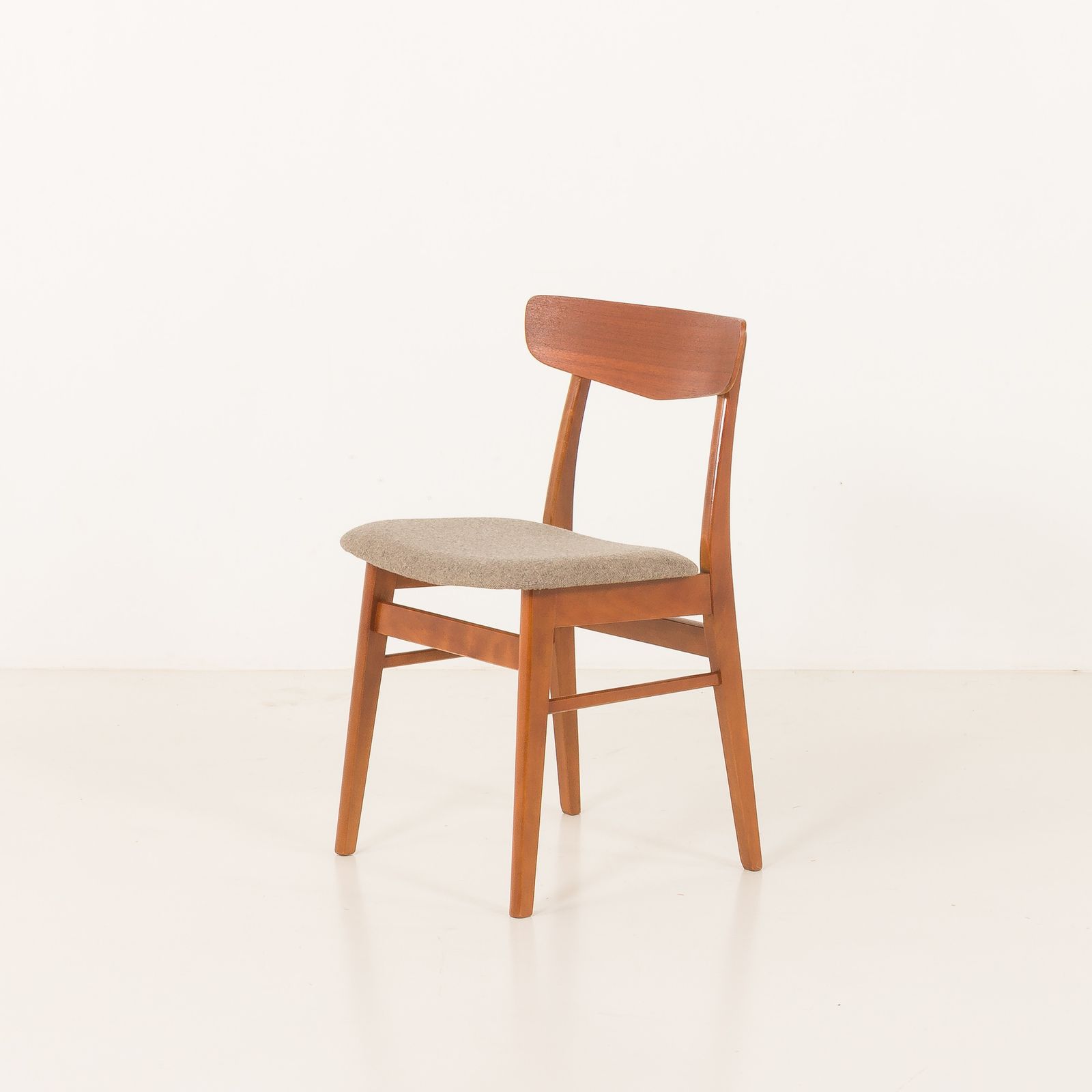 Danish Mid Century Teak Side Chair In Attr. To Farstrup, Denmark, 1960s photo for sale