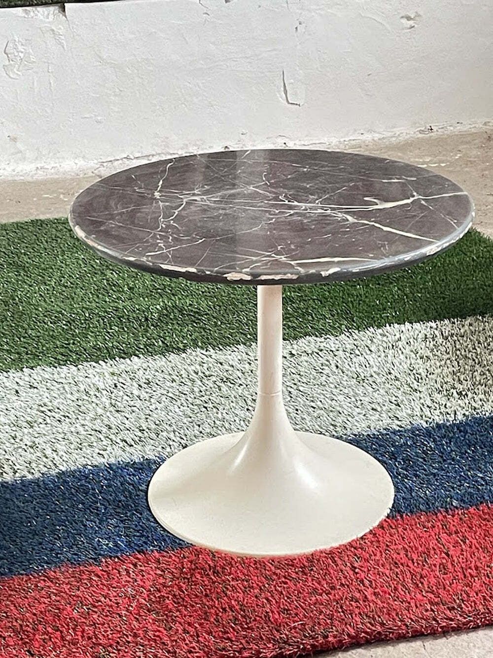 Rare Mid‑Century Ilse Möbel “Tulip” Side Table In Eero Saarinen Style photo furniture