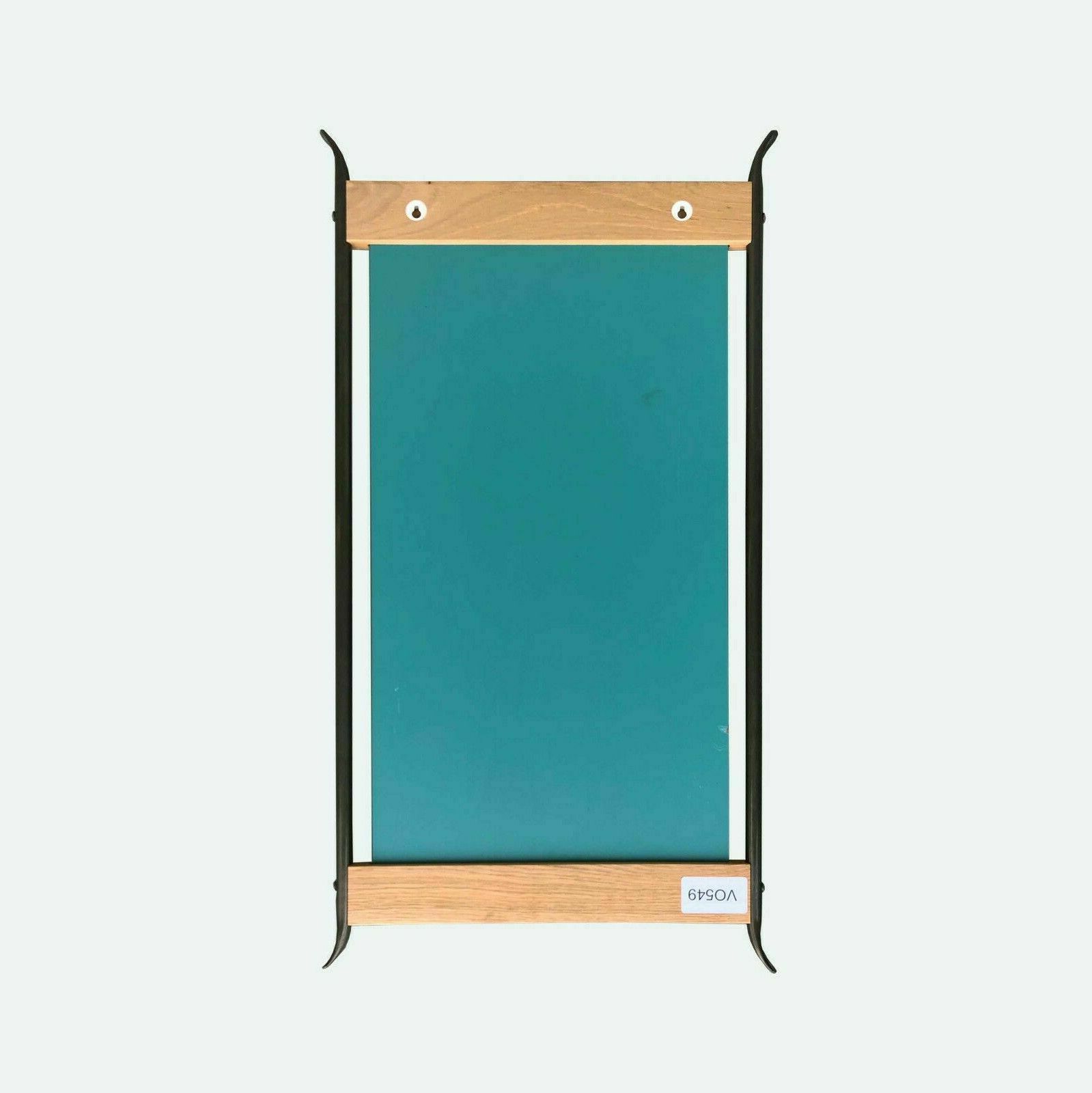 Mirror In Oak Metal By Sb Nord Troja Swedish Vintage Design Hallway photo Home Decor