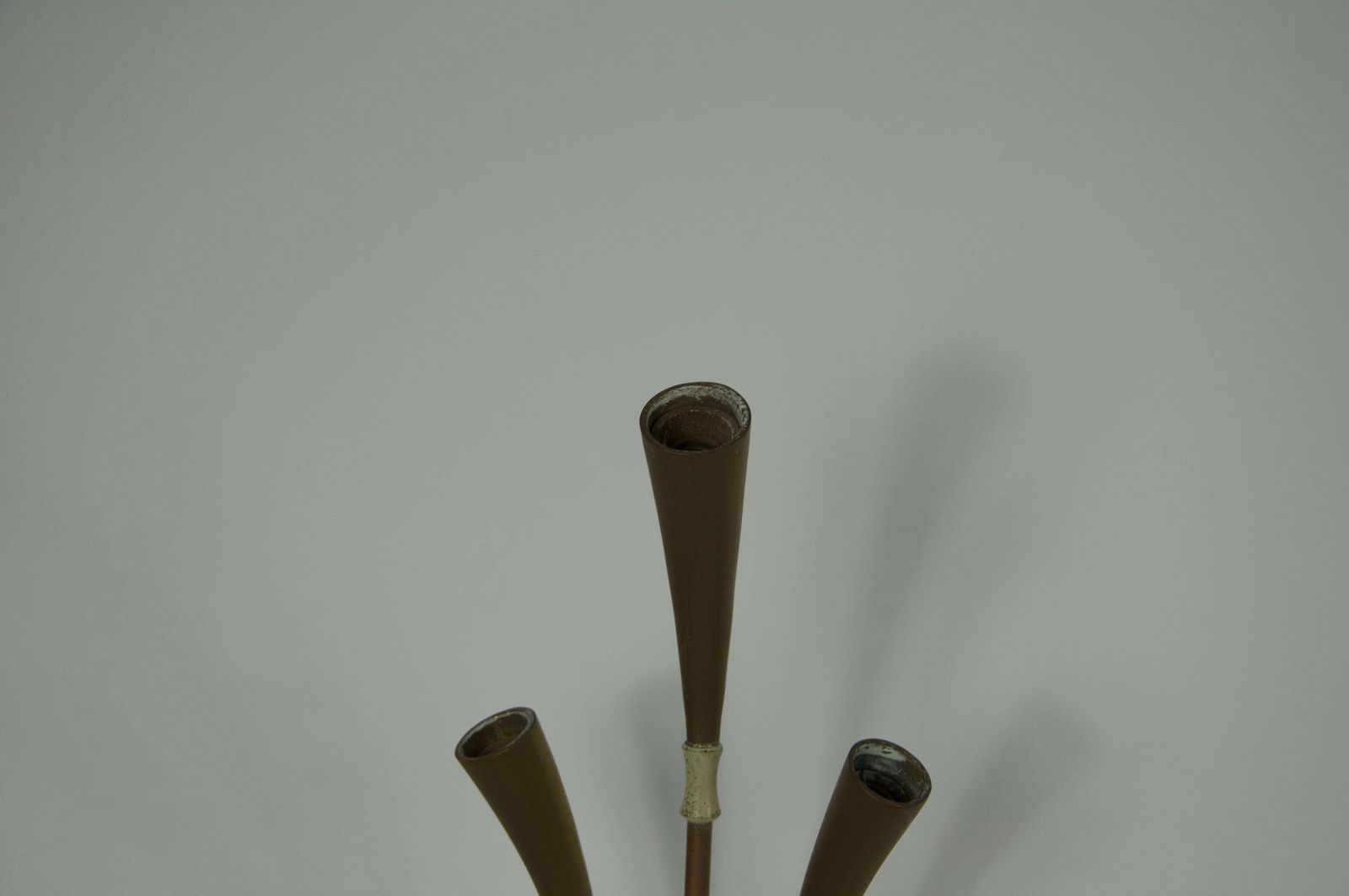 Pair Of Brass Wall Lamps By Oscar Torlasco, Italy, 1960s photo vintage