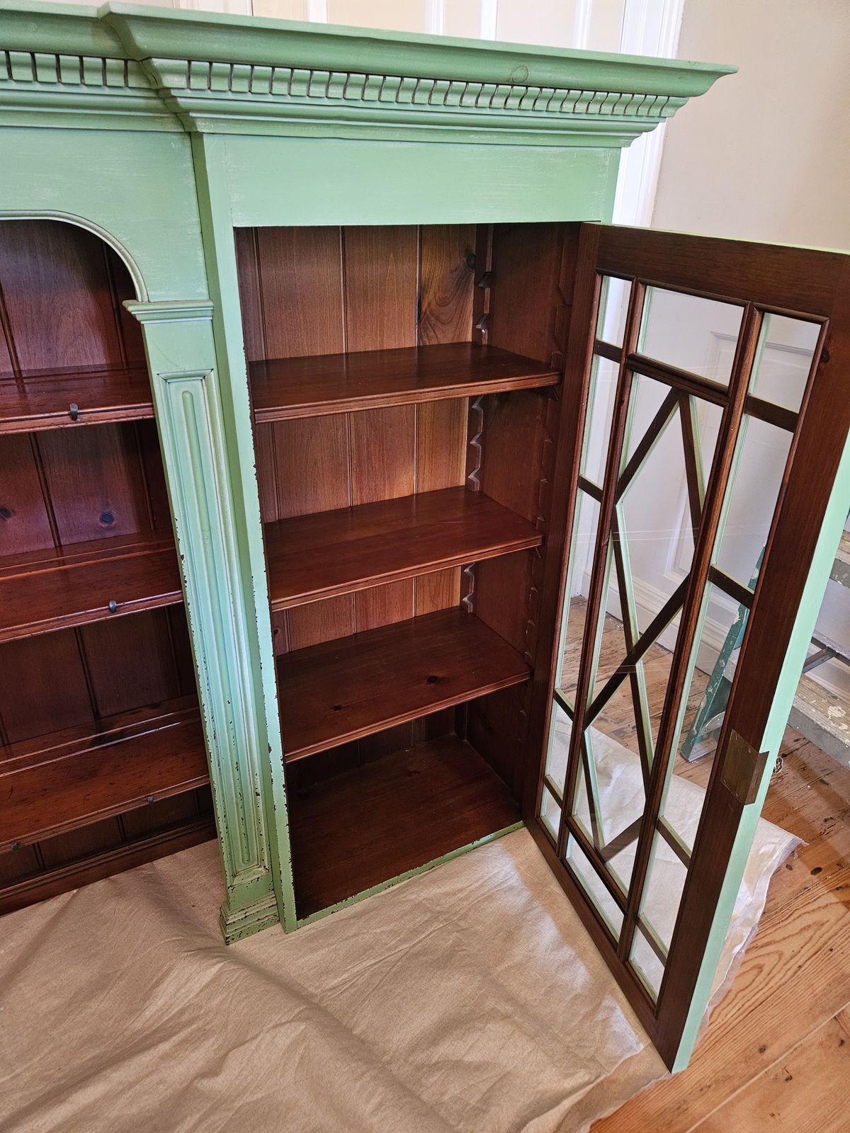 photo furniture Chalon Country Dresser Original Chalon Distressed Finish