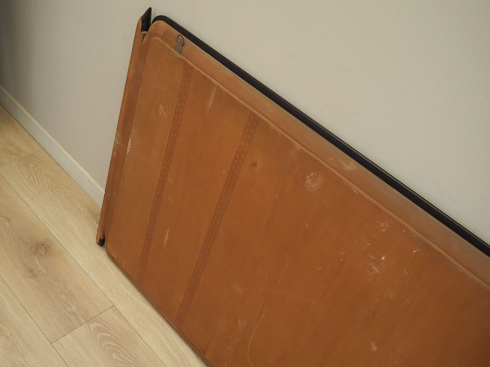 Home Decor Mirror In Mahogany Frame, Italian Design, 1970s, Production: Italy photo