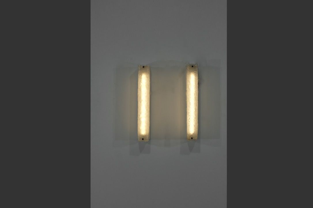 Large Pair Of Wall Lights In Murano Glass, Italy 1970s. photo furniture
