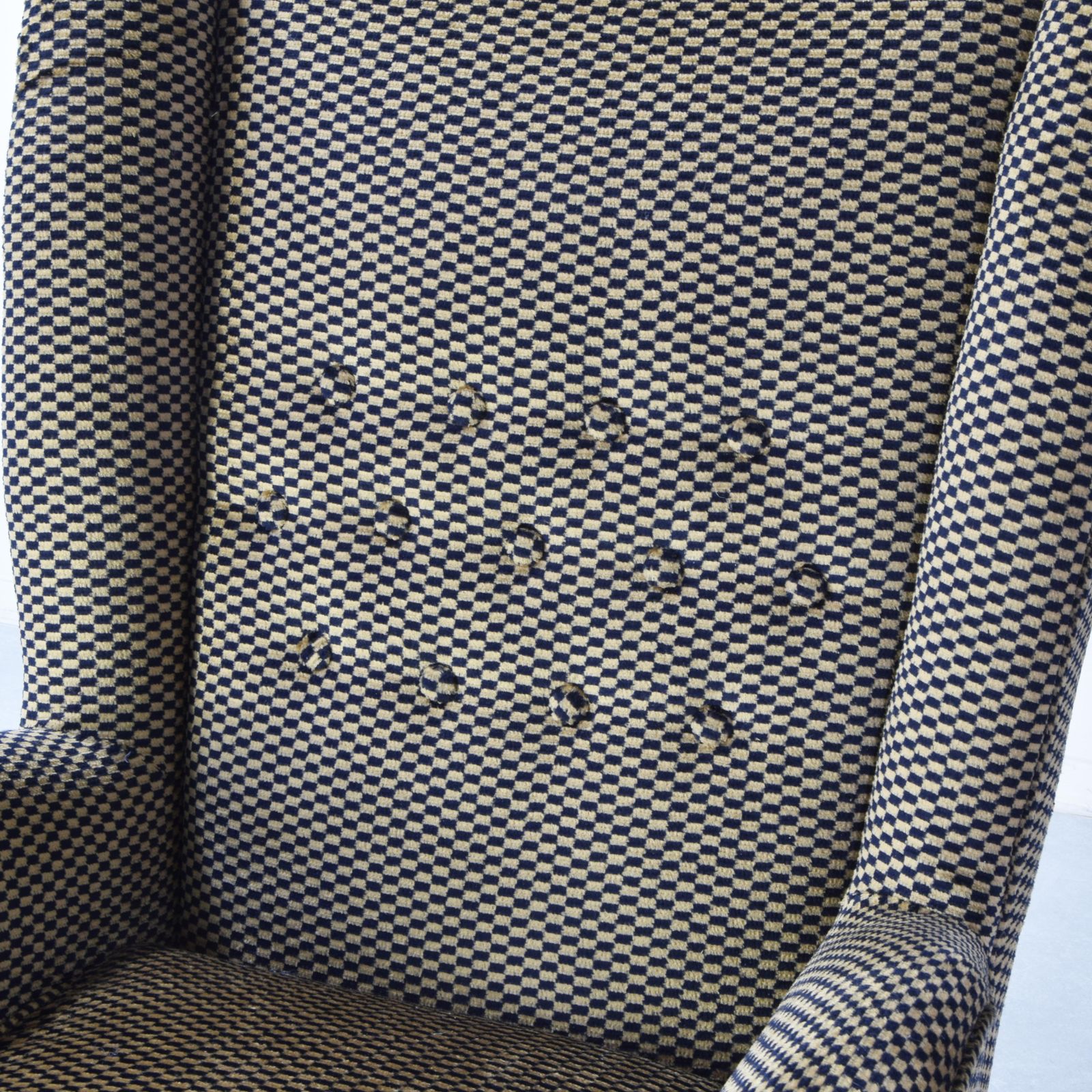 photo for sale Armchair Manufactured By Isa Attributed To Gio Ponti 1950s.