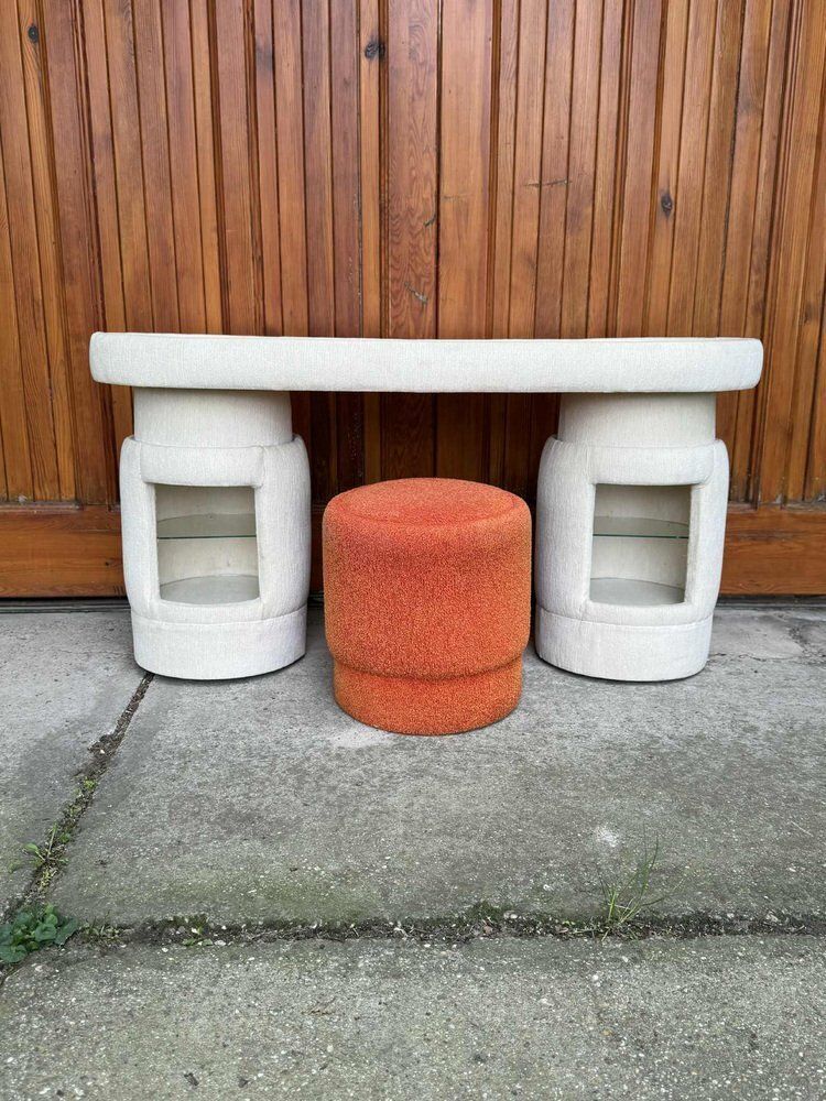 Dressing Table With Chair From Kecskemét Furniture, 1975, Set Of 2 photo Furniture