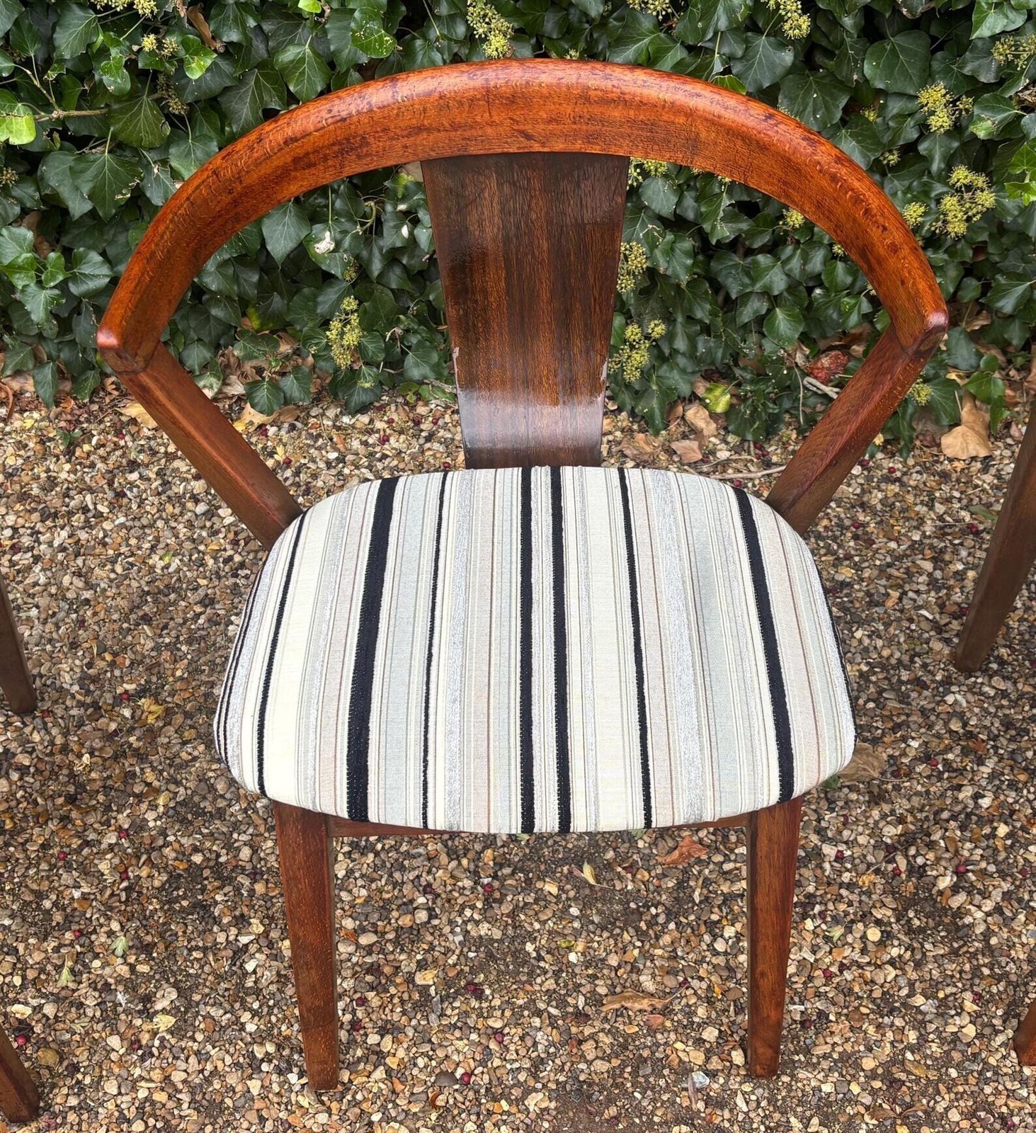 Vintage 1960’s Greaves & Thomas ‘Put U Up’ Dining Chairs X 6 photo vintage