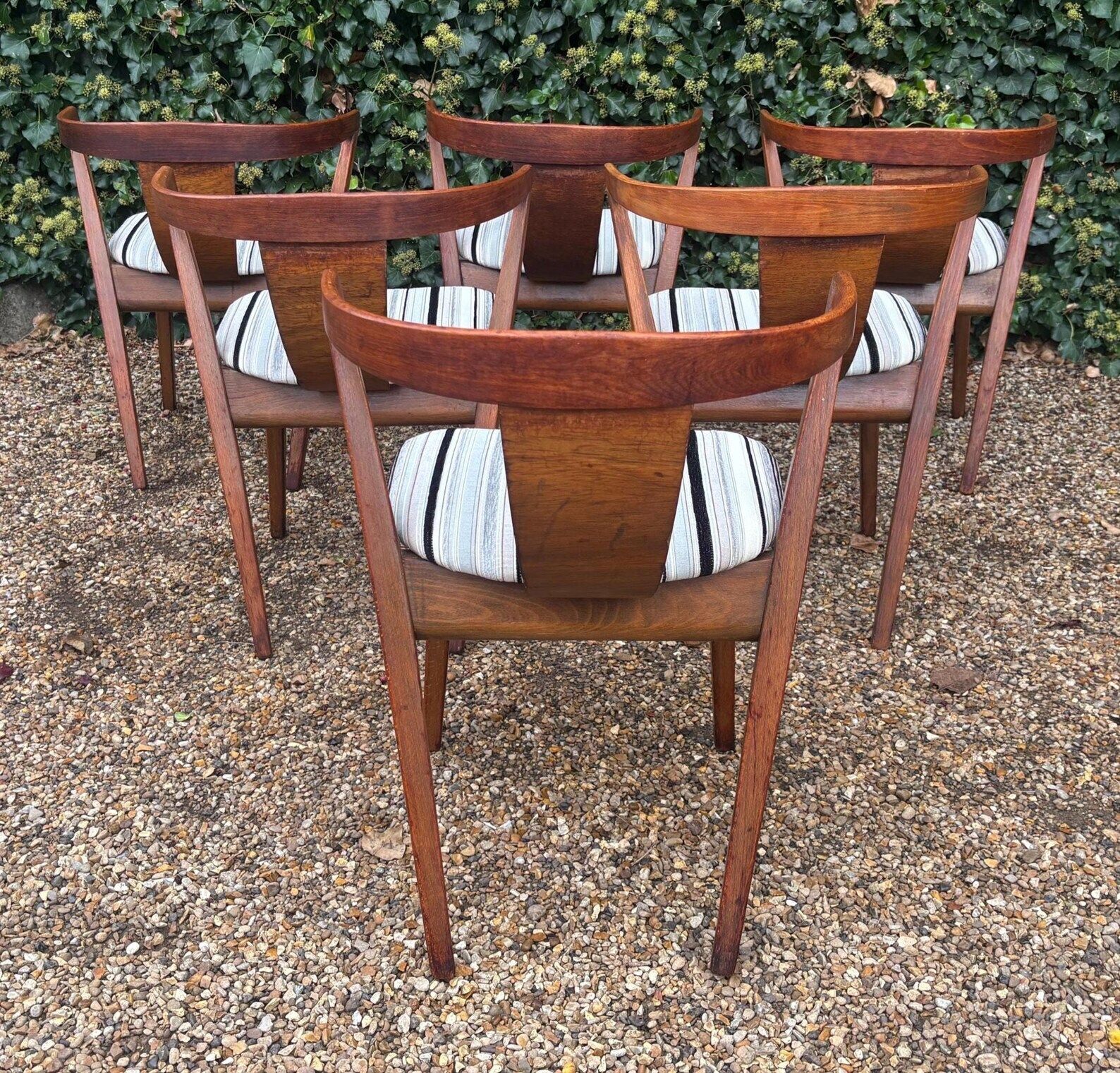 photo furniture Vintage 1960’s Greaves & Thomas ‘Put U Up’ Dining Chairs X 6