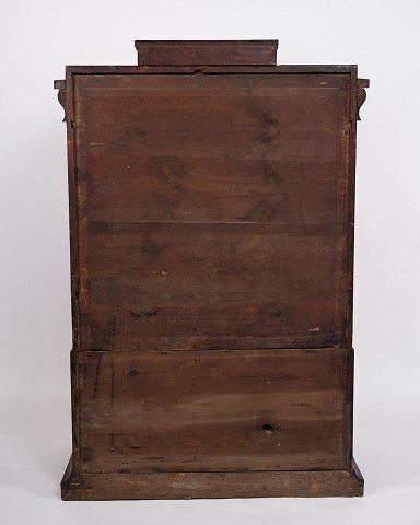 photo for sale Secretary   Hand Polished Mahogany   Flame Structure   4 Drawers   Year 1840s