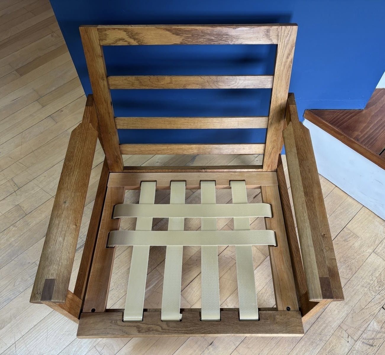 photo for sale Illum Wikkelsø Capella Lounge Chairs Pair (Oak)