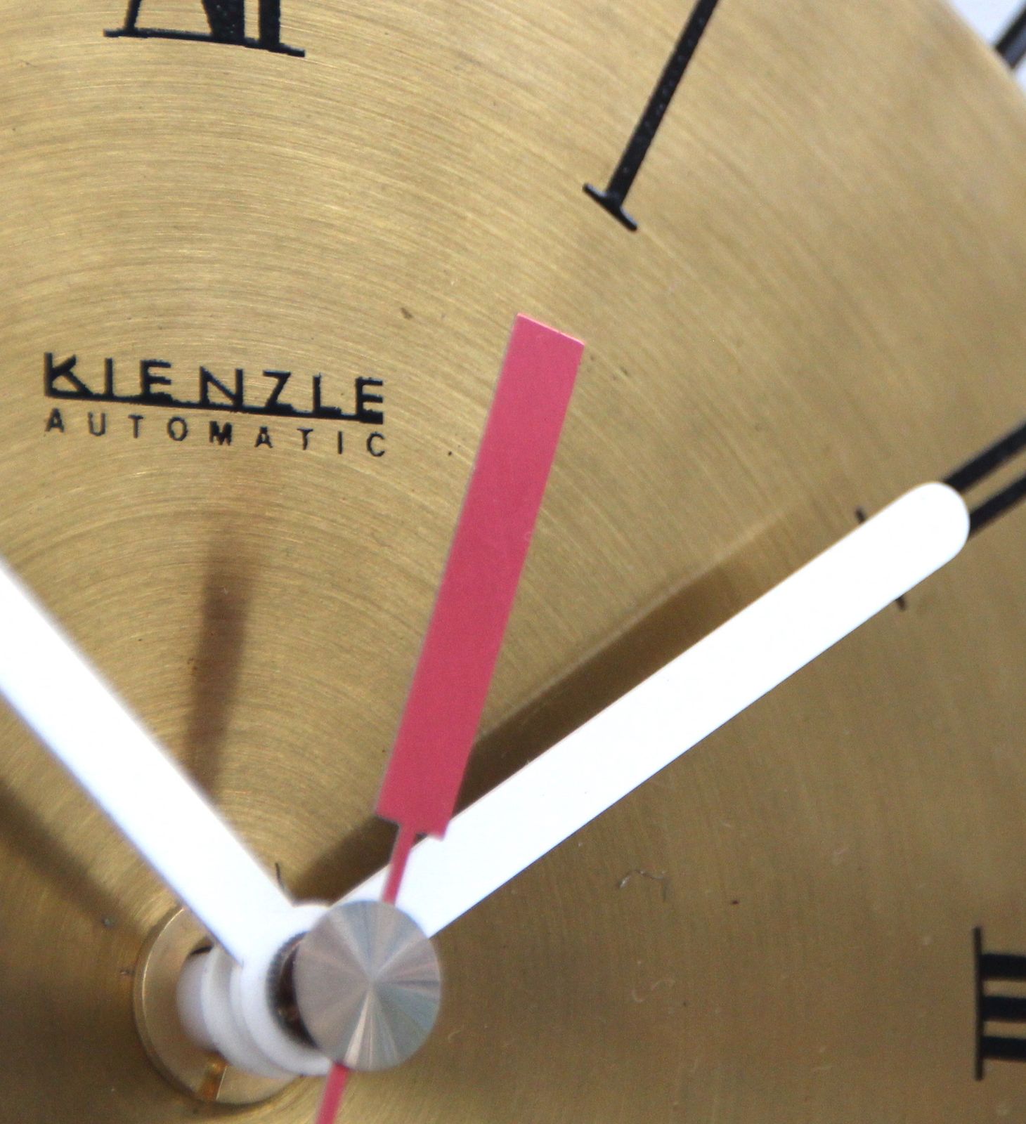 photo for sale 1970s Sunburst Style West German Vintage Factory Wall Clock. Fully Guaranteed