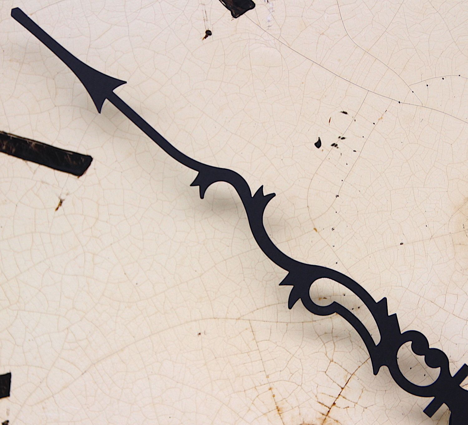 Original 18th Century Iron Grandfather/Longcase Clock Dial. Fully Guaranteed. photo Home Decor