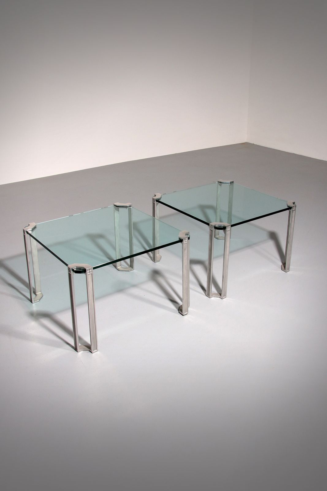 Peter Ghyczy T24 Tables A Set Of Two Pieces From The 1970s.