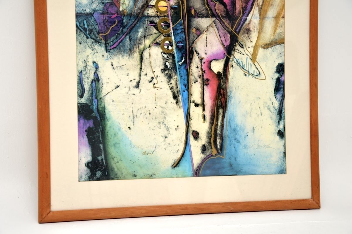 Vintage Signed Print By Robert Kostuck Titled Strange Desires photo Art