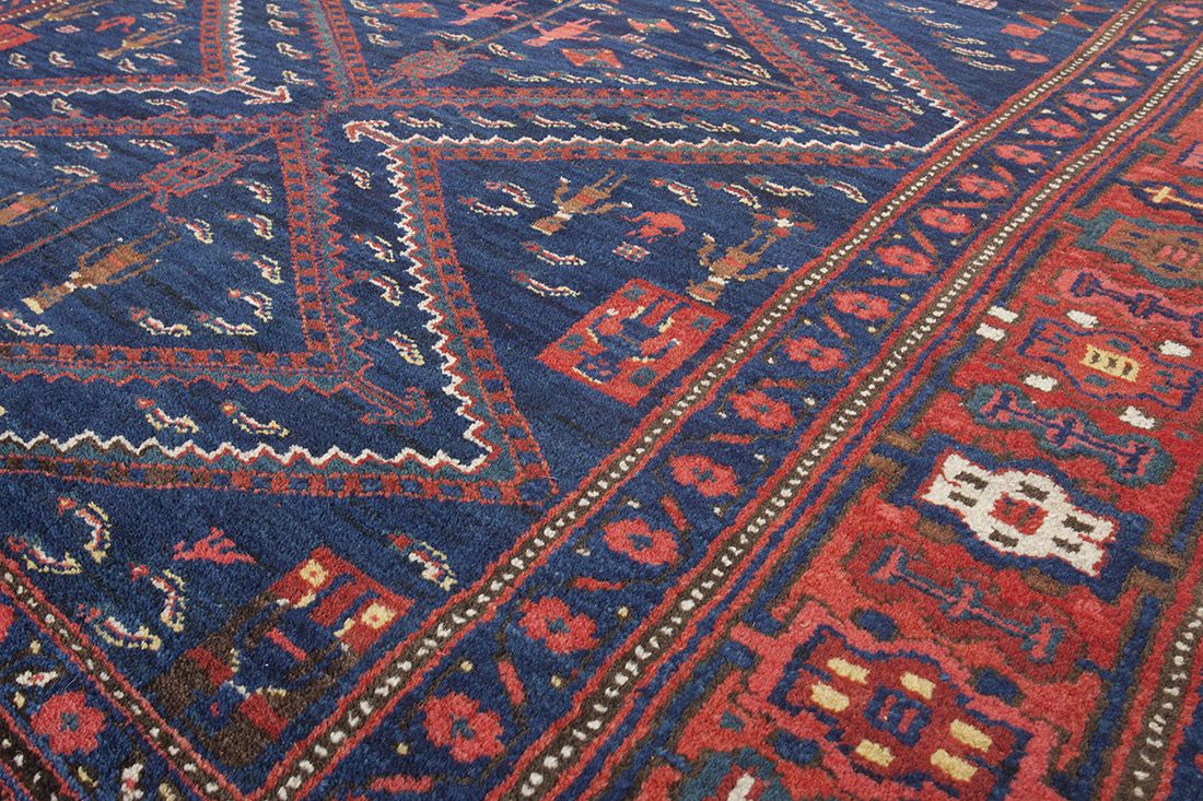 Antique Kurdish Carpet 307x168cm photo furniture