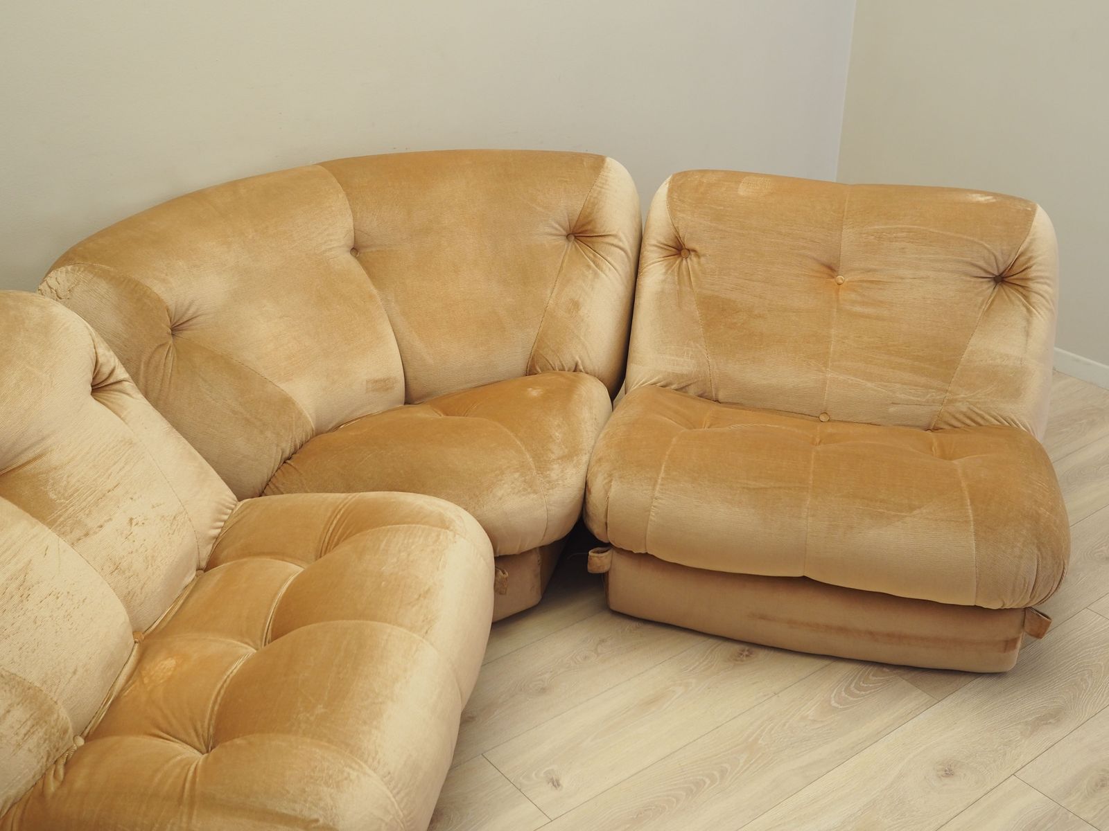 Modular Sofa Italian Design 1970s Designer Rino Maturi Manufacturer Mimo Padova photo for sale