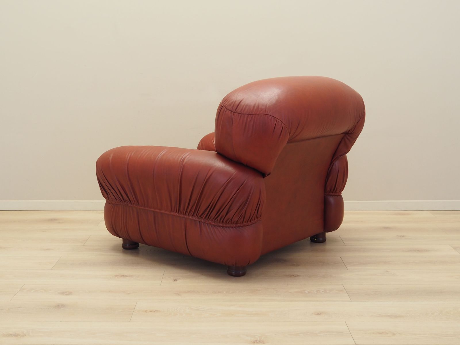 Burgundy Armchair Italian Design 1970s Production Italy photo vinterior