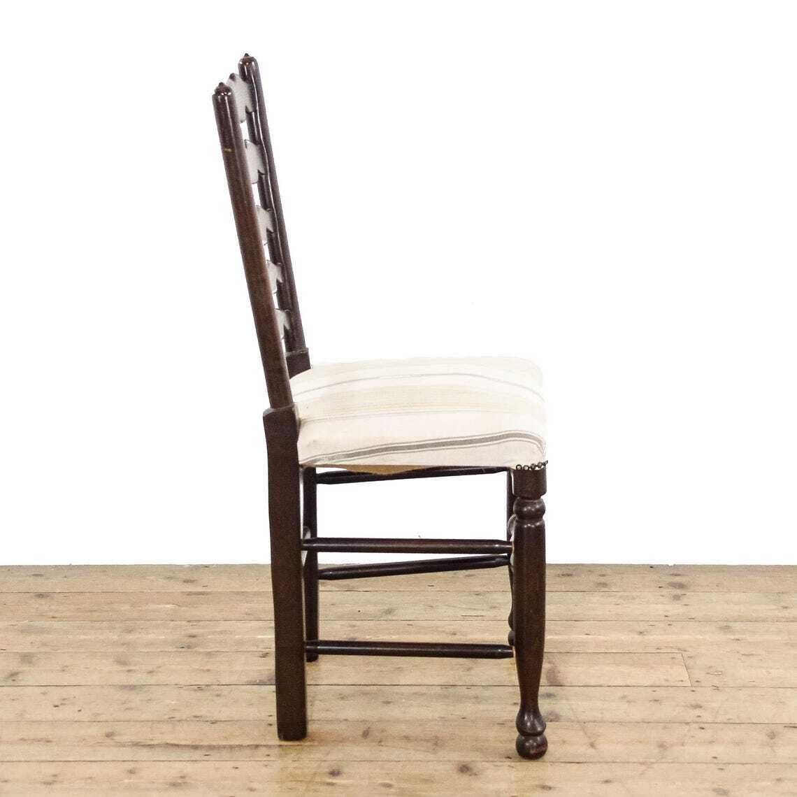 Set Of Four Upholstered And Oak Chairs  Set Of Chairs  Antique Chairs  Dining Chairs  Kitchen Chairs photo 450.0