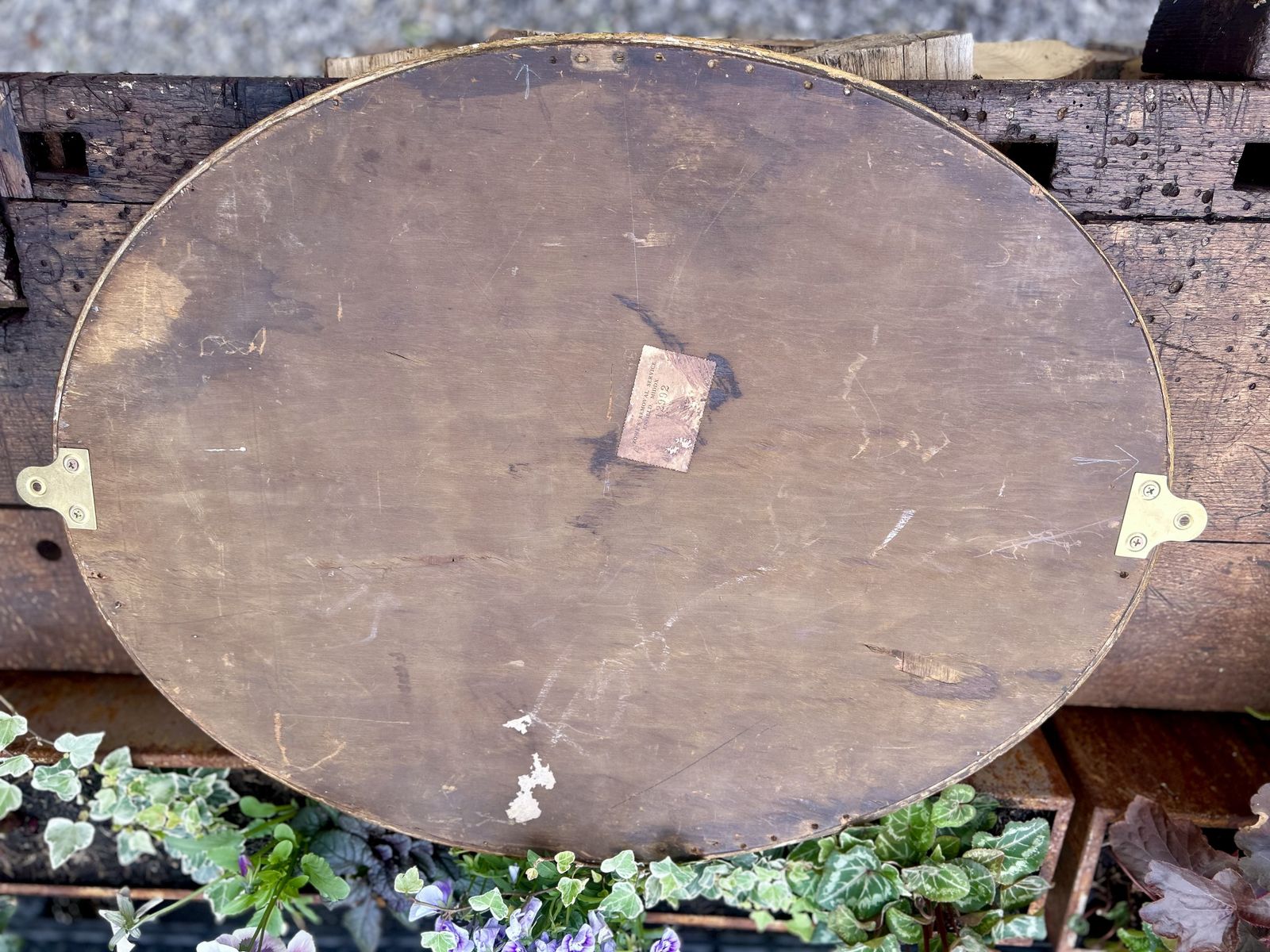 Rare Late 19th Century Fry & Sons Advertising Mirror photo buy