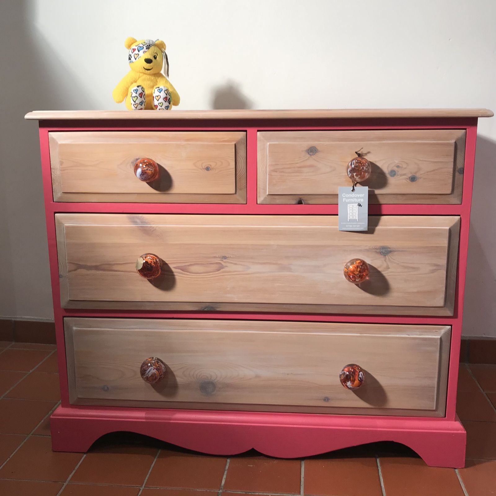 photo for sale Pink Chest Of Drawers End Of Season Clearance Sale!!!!
