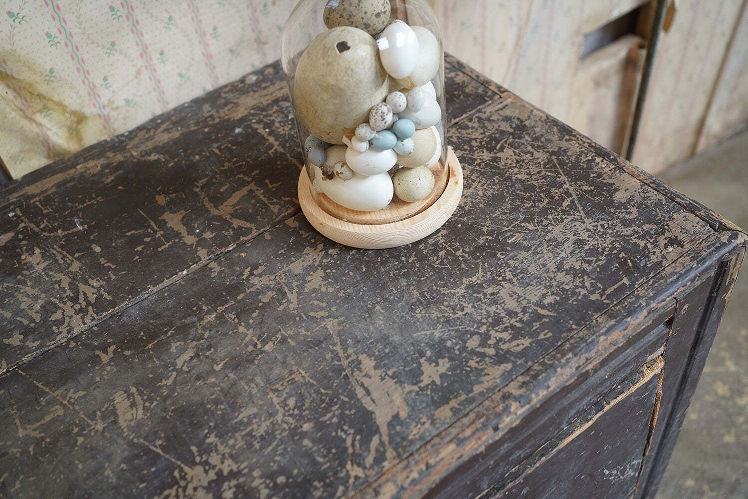 An Early 20thc Painted Pine Chest Of Two Drawers C.1900 20 photo buy