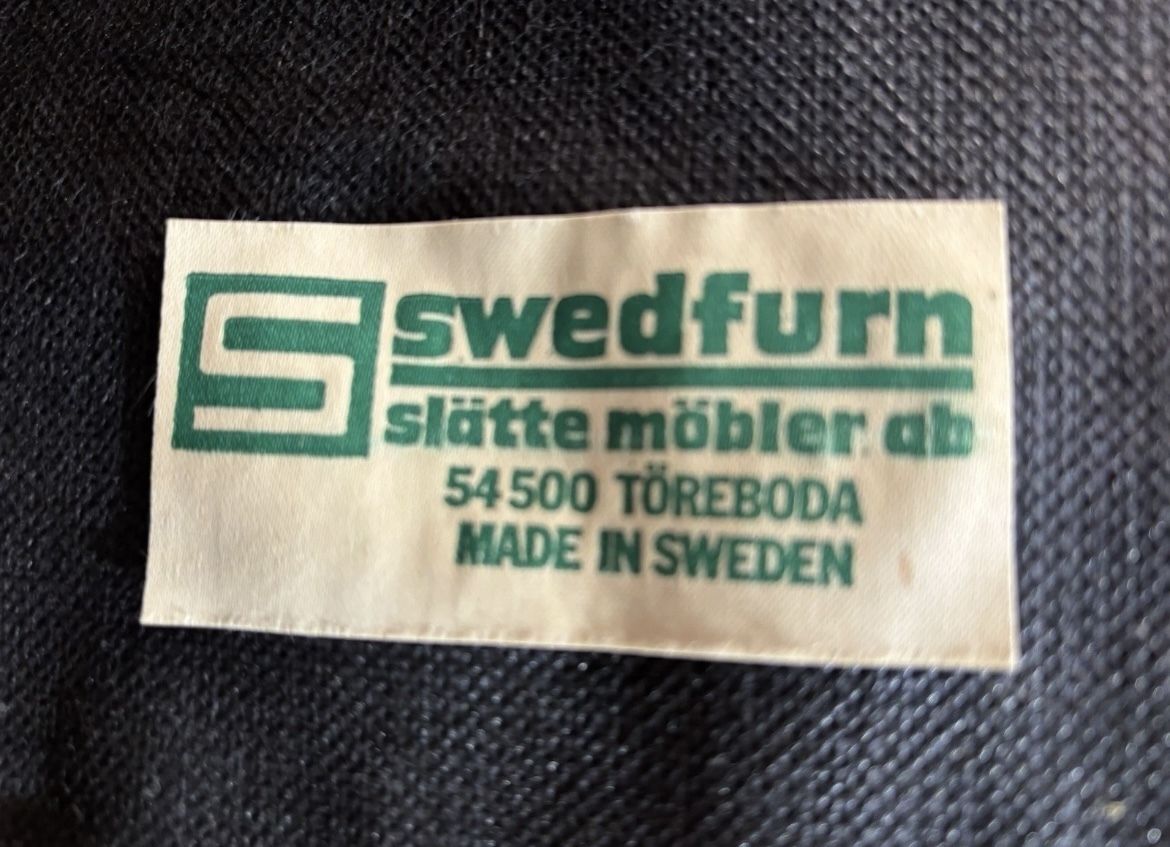 Mid Century Scandinavian Swivel Lounge Chair By Swedfurn, "Slätte Gungan” photo buy