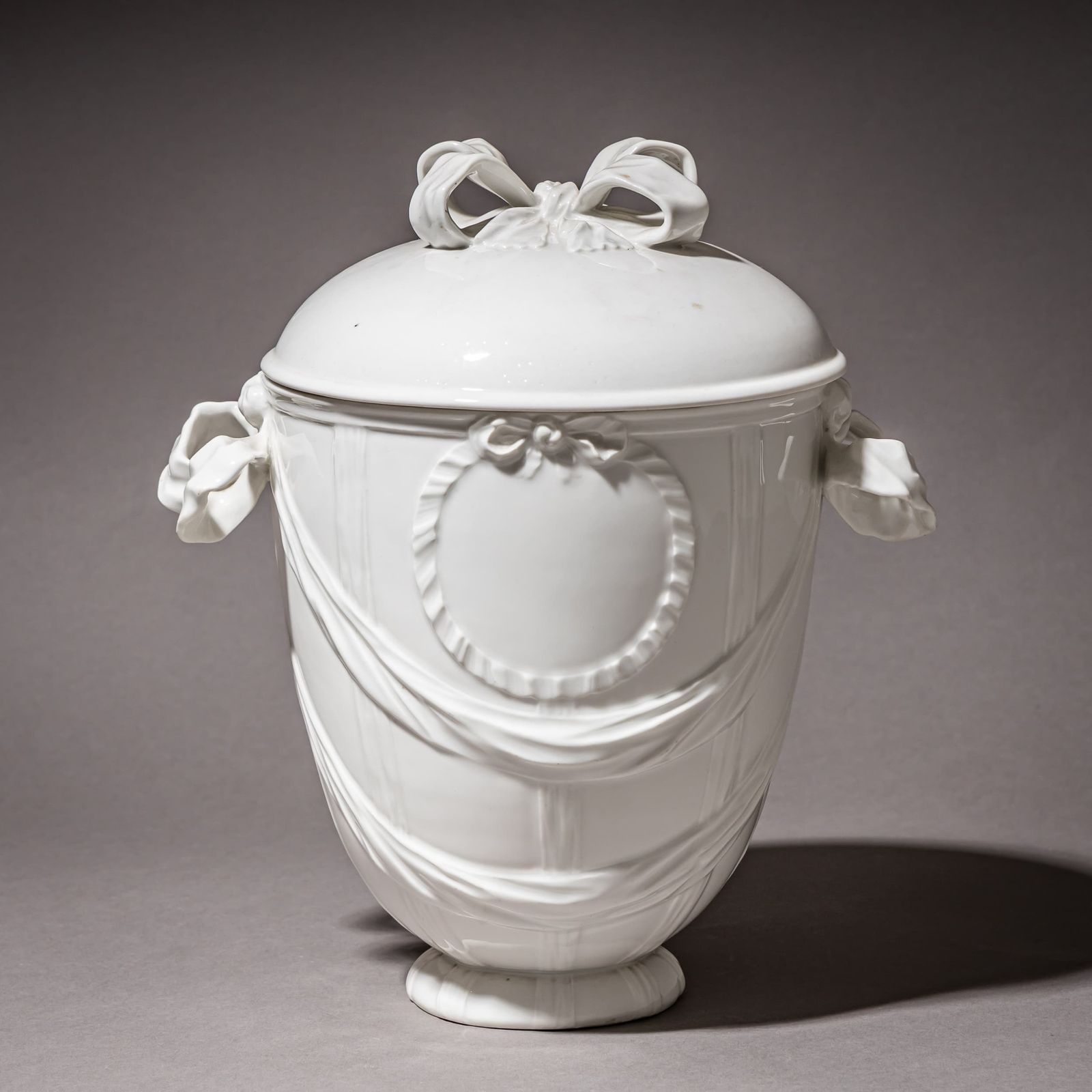 Pair Of Porcelain Urns, Kpm Berlin, 1990s photo Home Decor