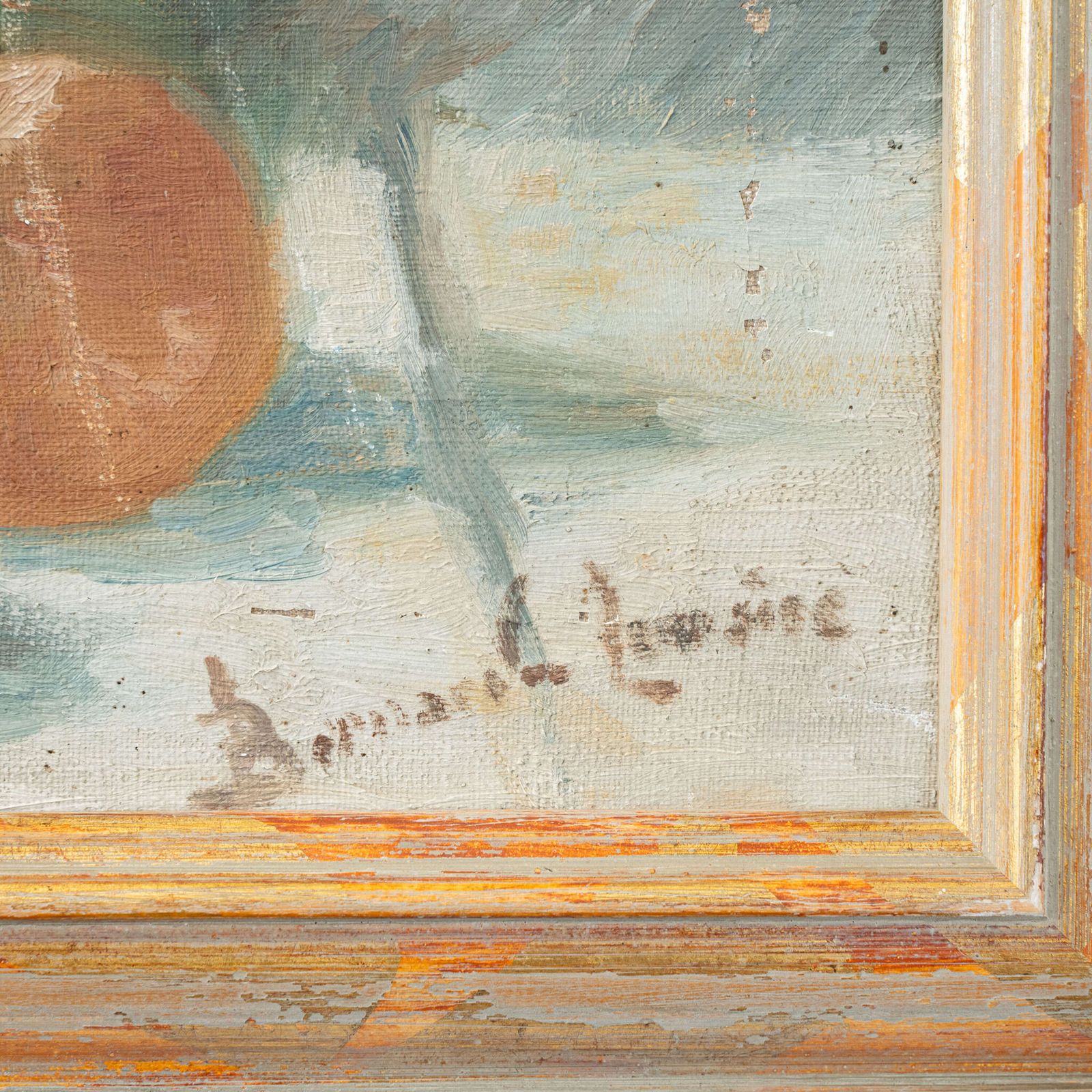 Louis Bernard Lemaire. Oil On Canvas: Still Life photo furniture